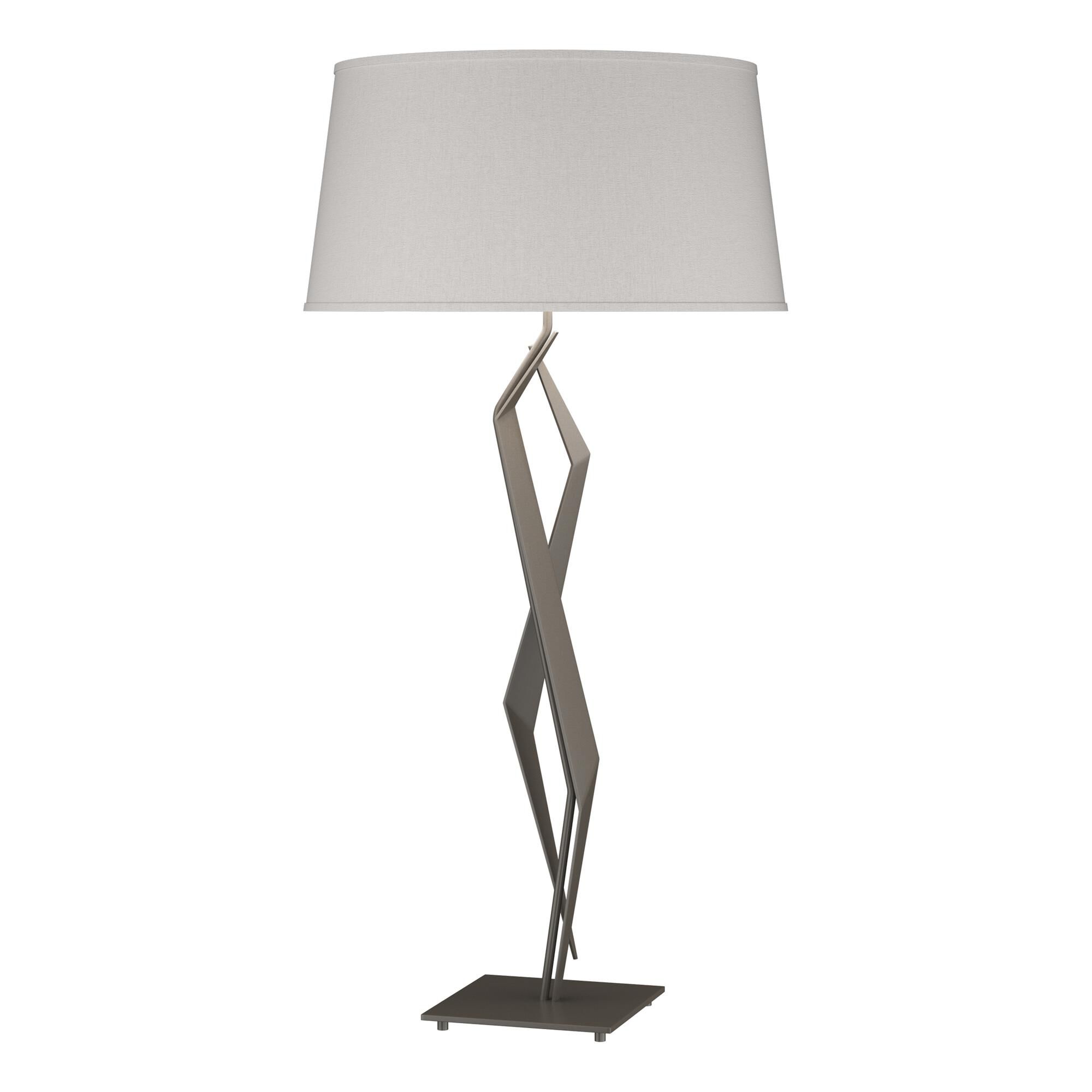 Shown in Dark Smoke finish and Natural Anna shade