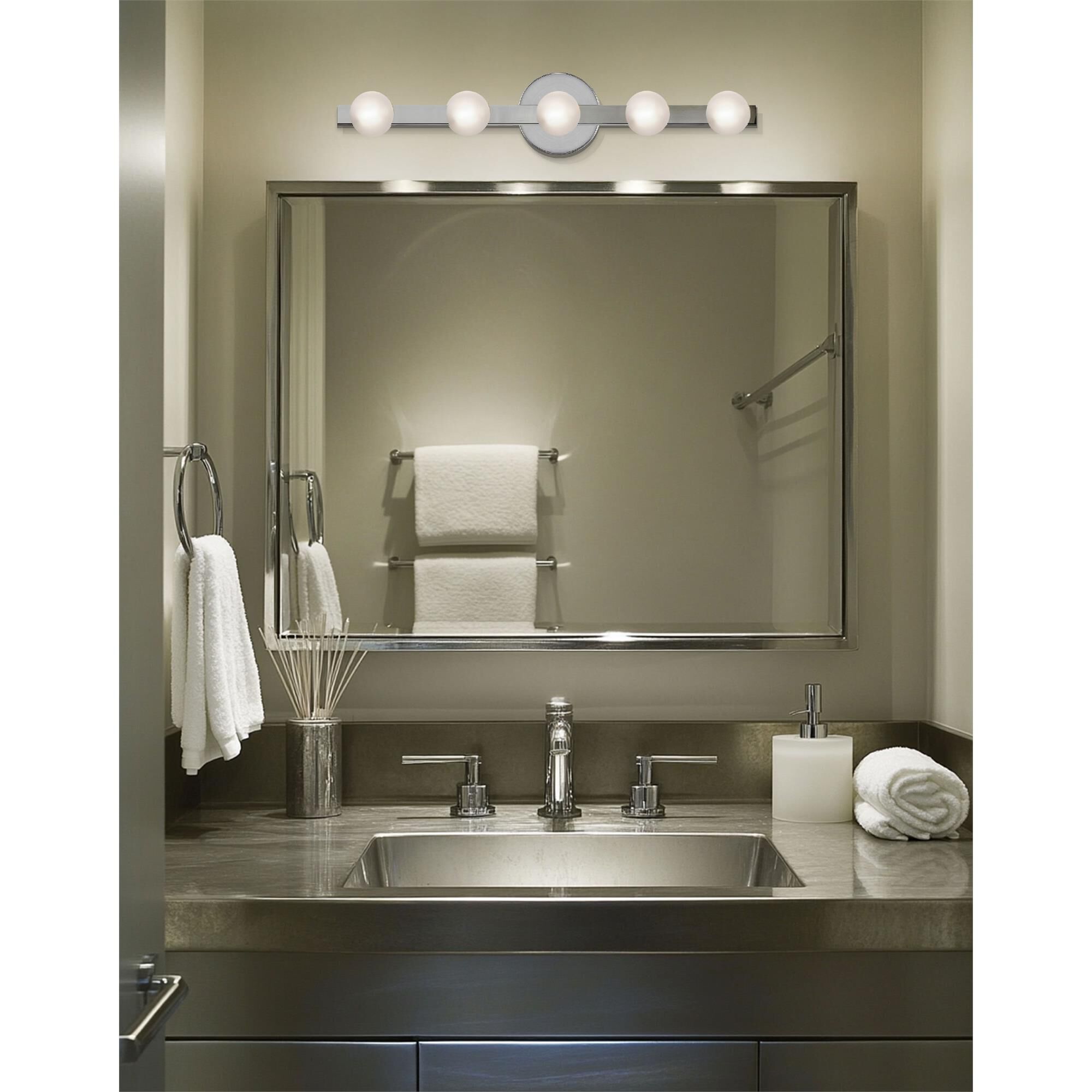Shown in Polished Chrome finish