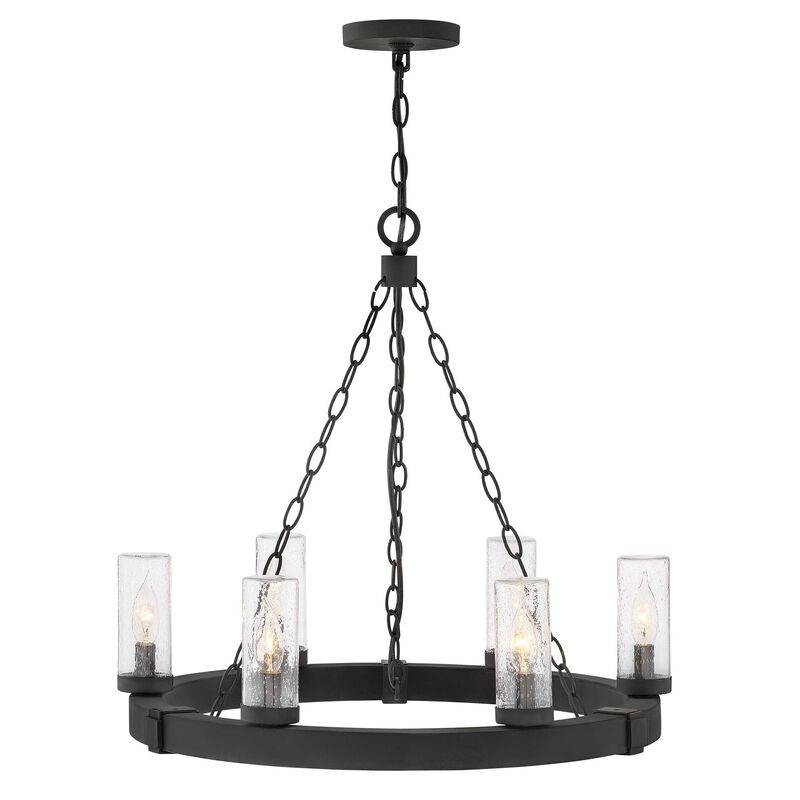 Sawyer 24 Inch Outdoor Hanging Lantern by Hinkley