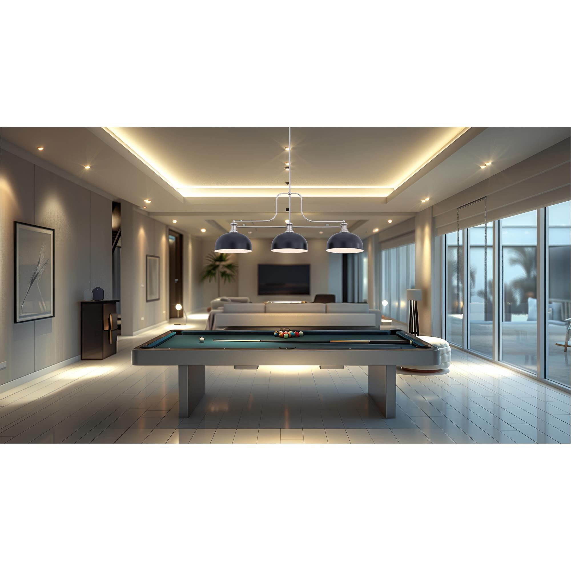 Melange 52 Inch Billiard Light,
