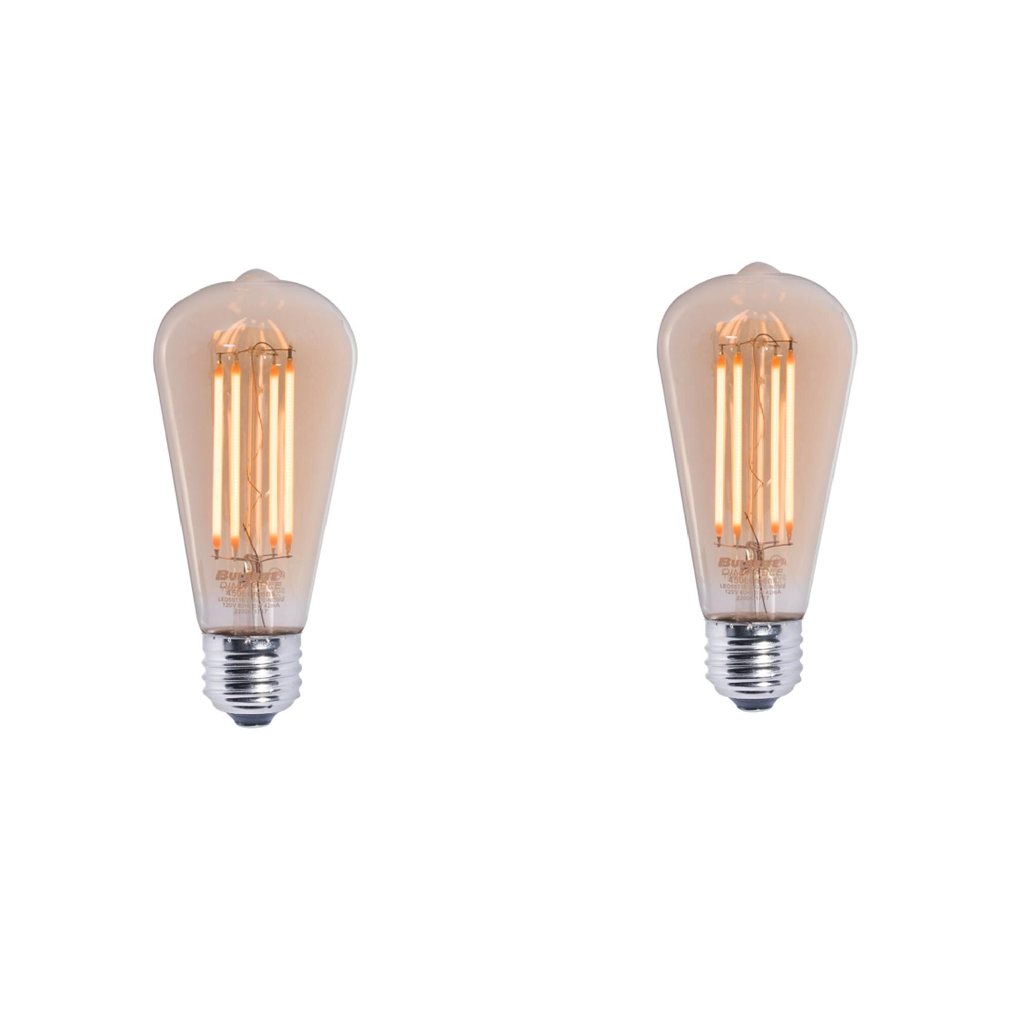 Dimmable 3 Watt 2100K ST18 LED Light Bulb by Bulbrite