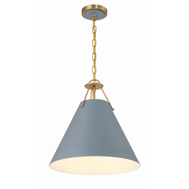 Xavier Small Pendant Light by Crystorama