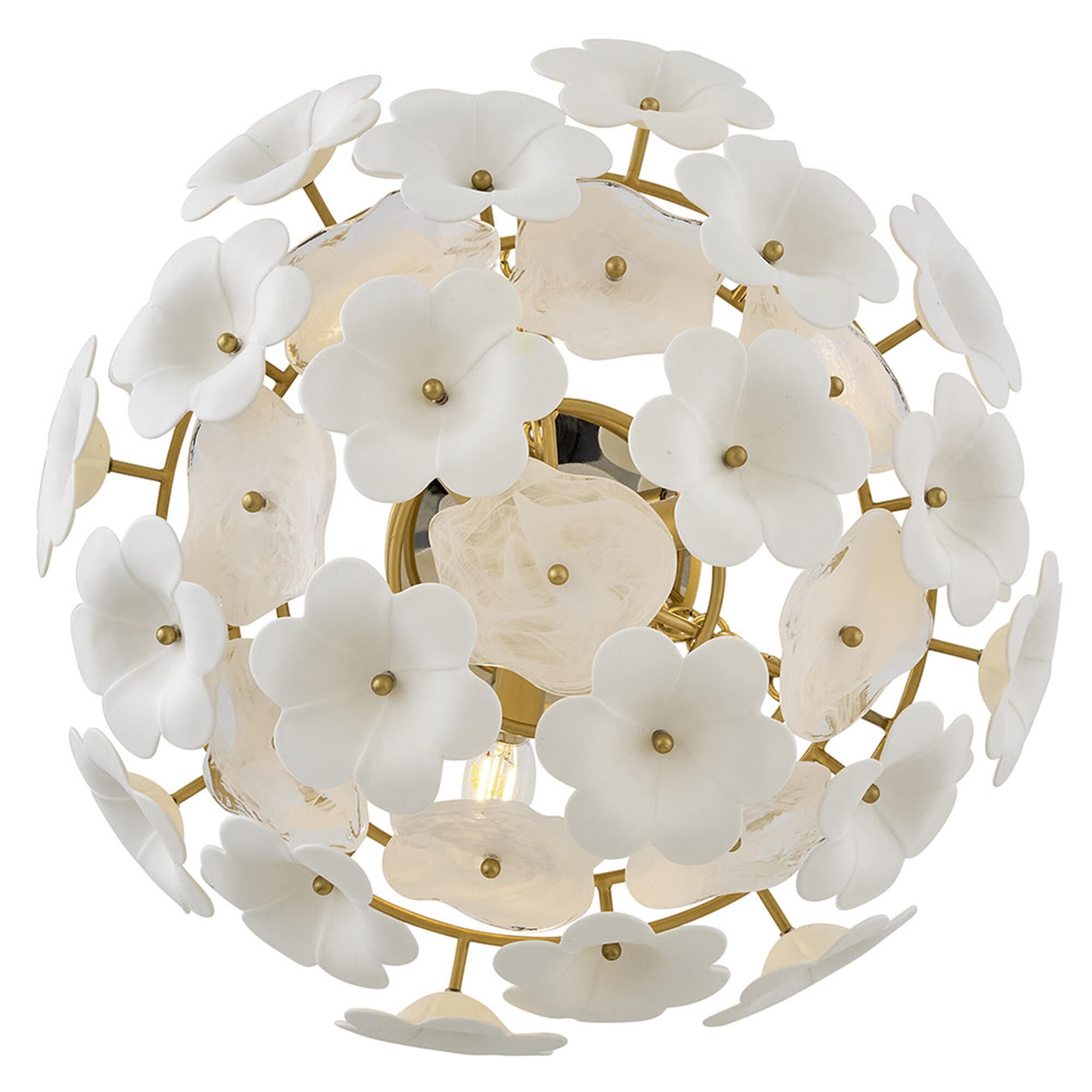 Marianne 21 Inch Semi Flush Mount,