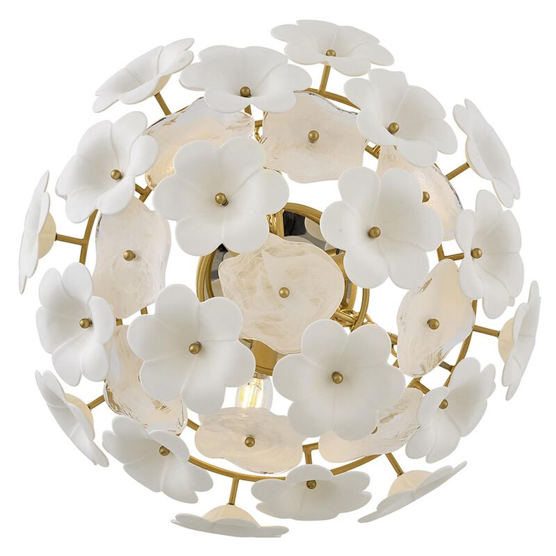Marianne 21 Inch Semi Flush Mount by Fredrick Ramond