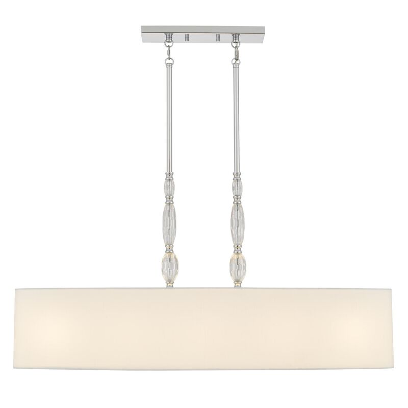 Stone 42 Inch Linear Suspension Light by Quoizel