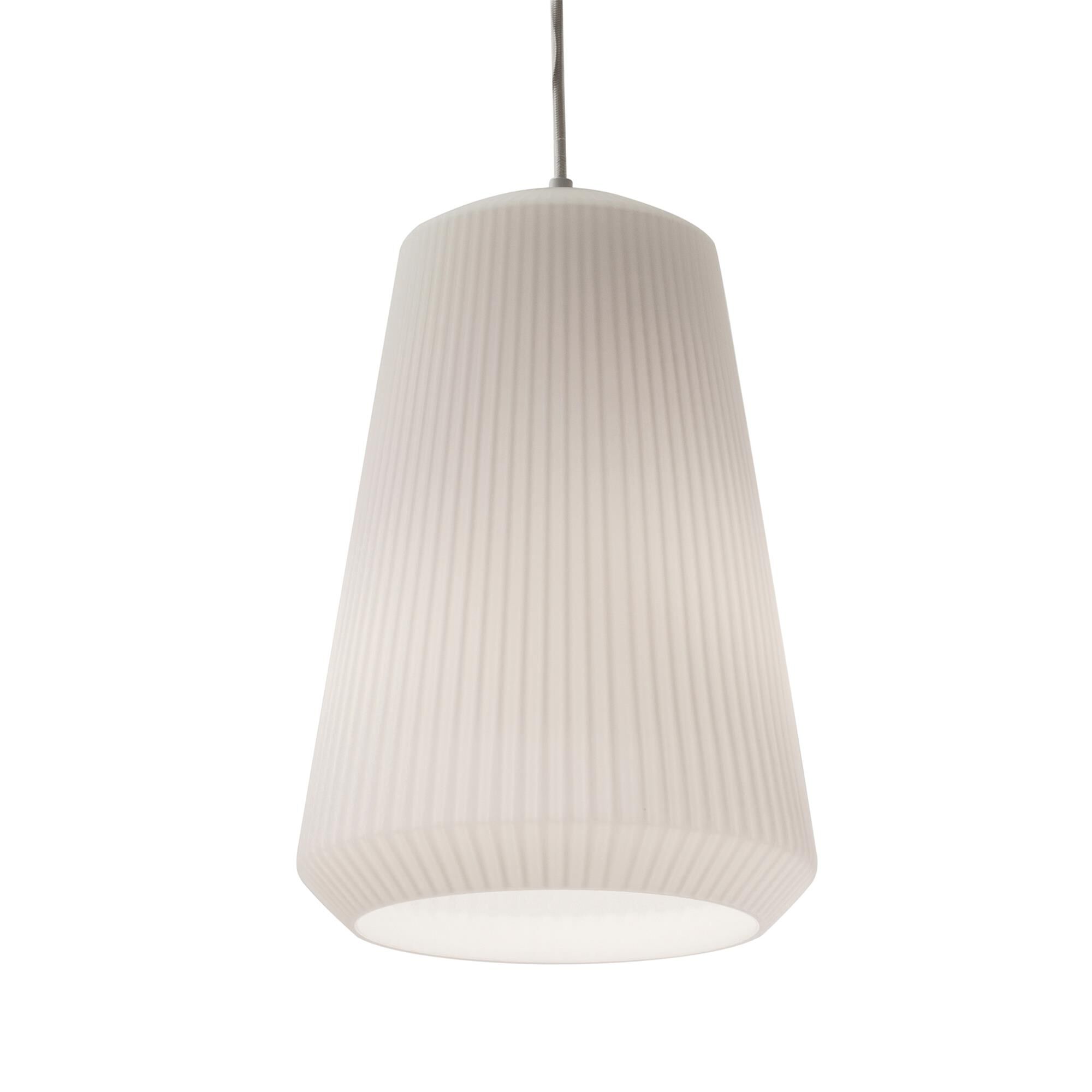 Shown in White finish and White glass and No Accent accent