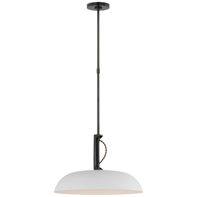 Visual Comfort Signature Collection Amber Lewis Cyrus 18 Inch LED Large Pendant