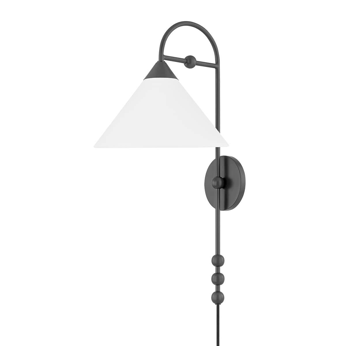 Shown in Old Bronze finish and White shade