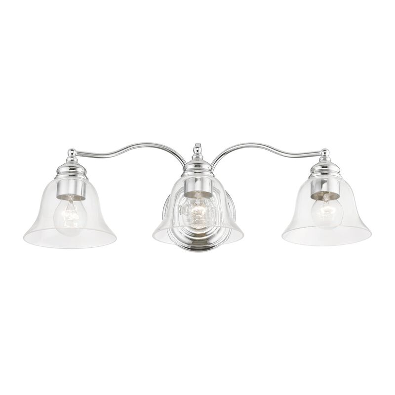 Moreland 24 Inch 3 Light Bath Vanity Light by Livex Lighting