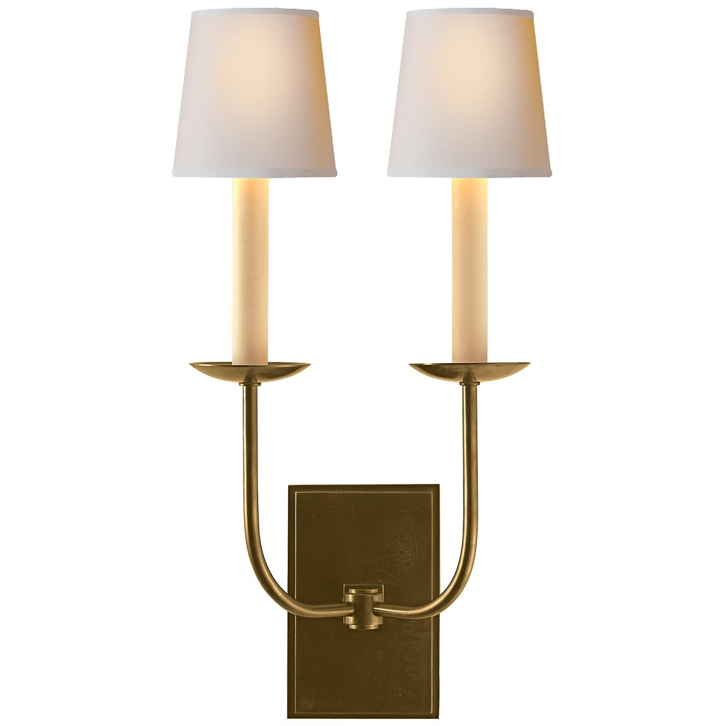 Chapman & Myers TT 18 Inch Wall Sconce by Visual Comfort Signature Collection