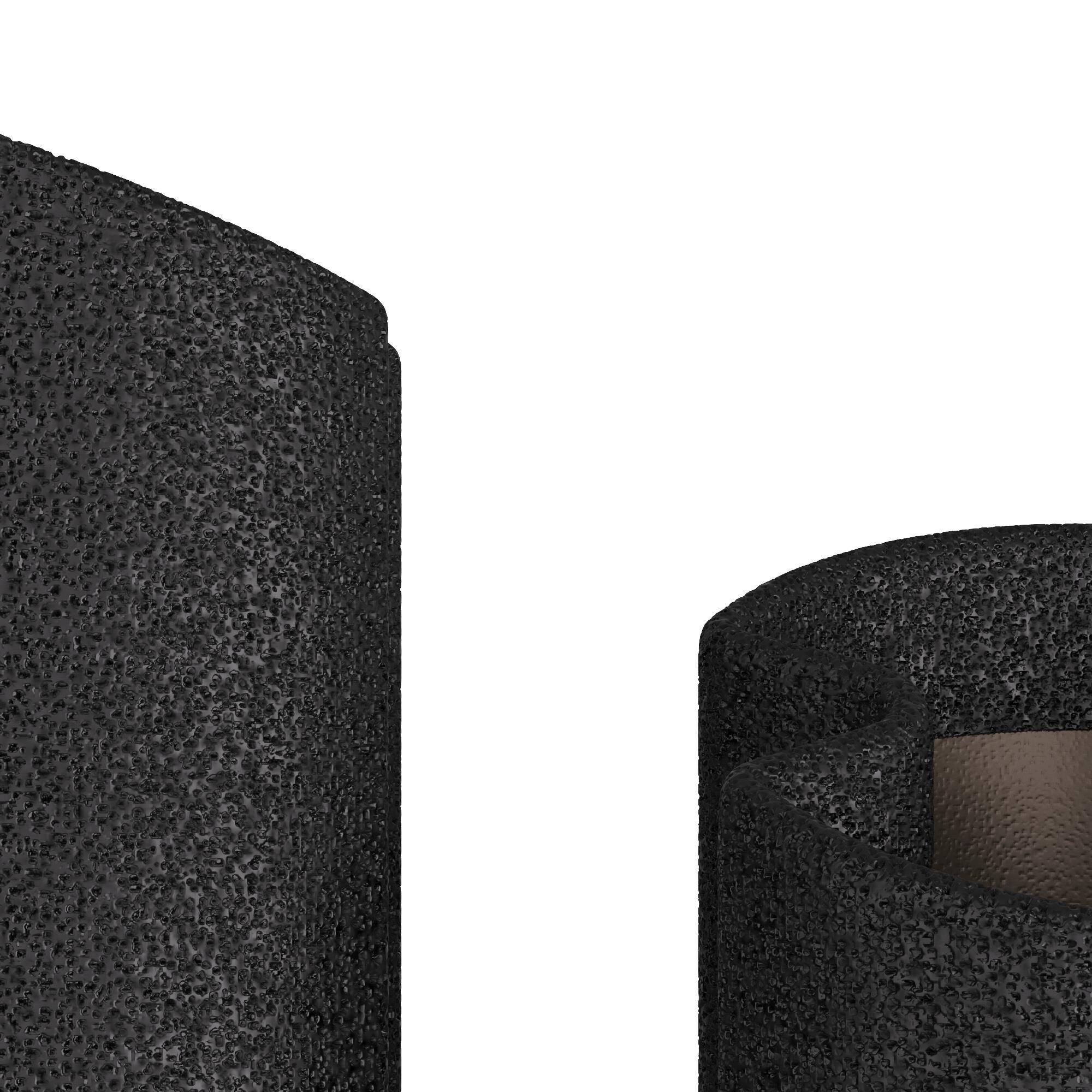 Shown in Black finish