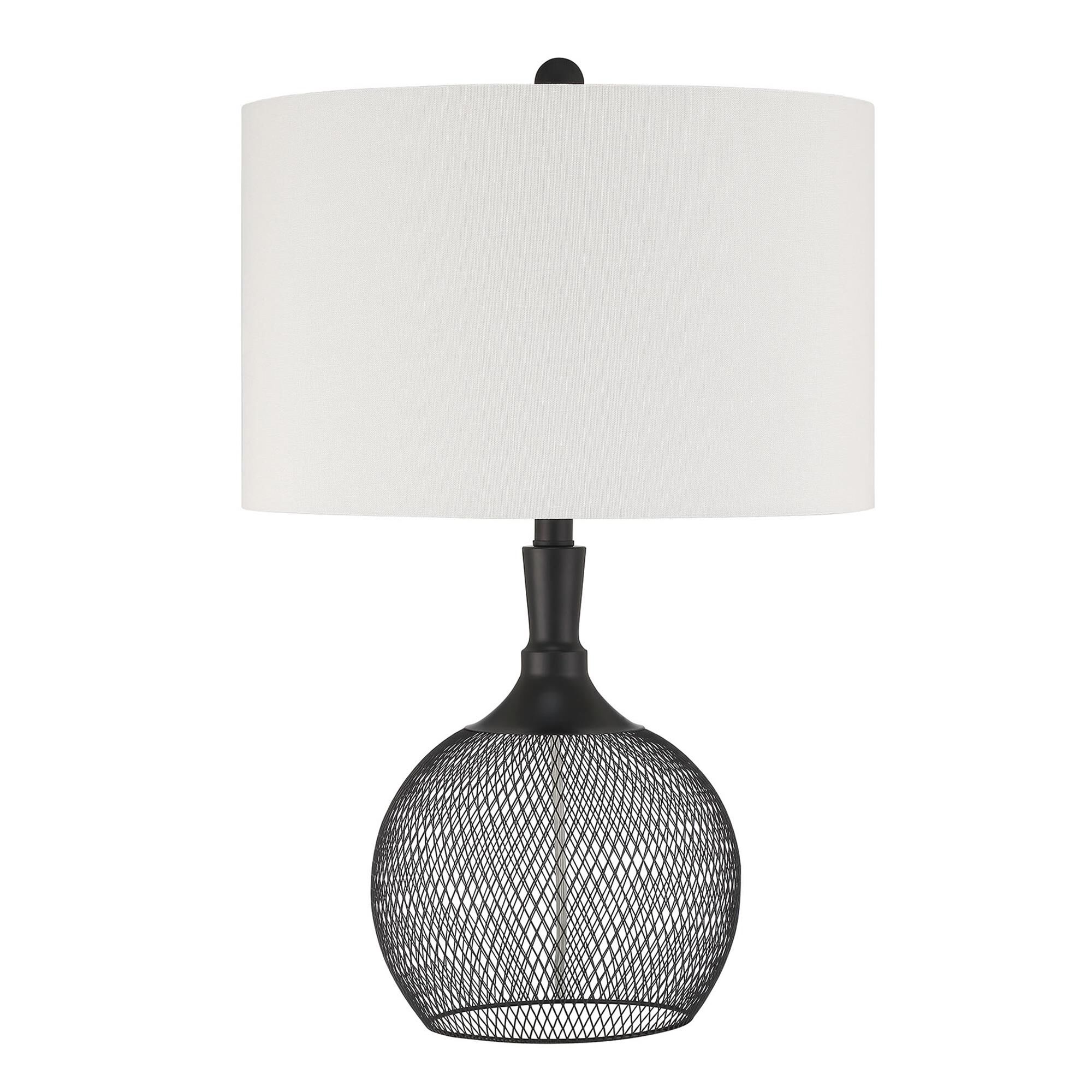Shown in Matte Black finish and White glass