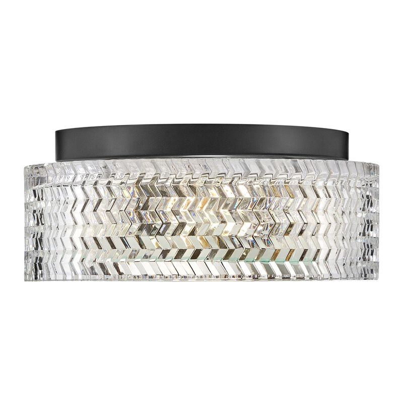 Elle 12 Inch 2 Light Flush Mount by Hinkley