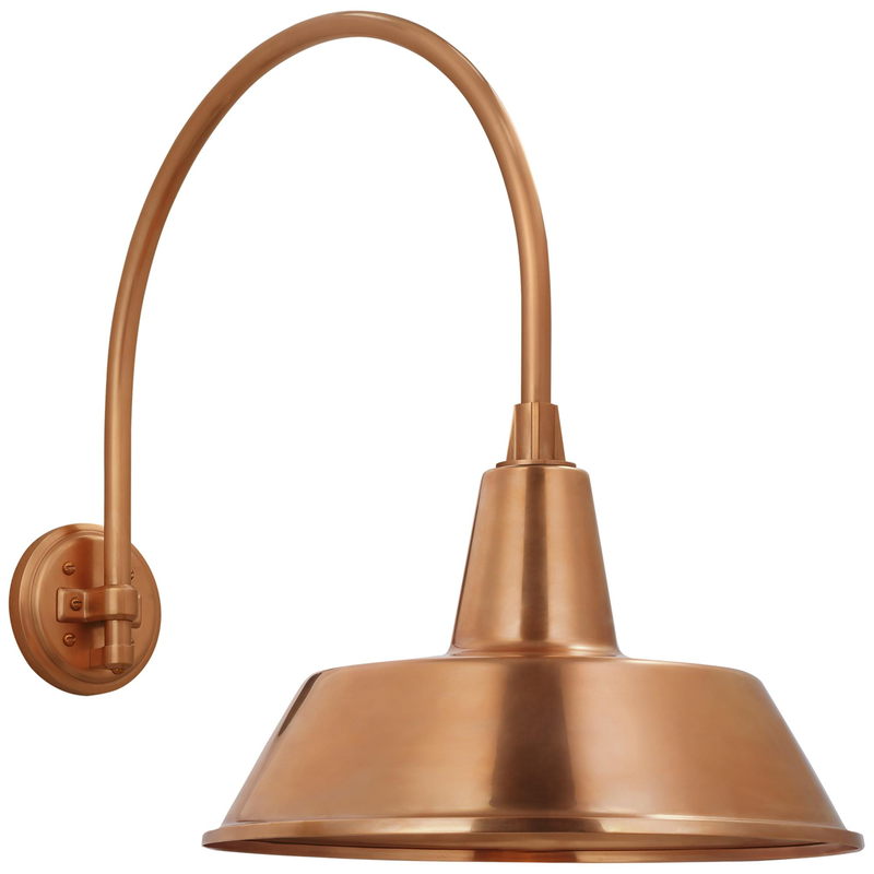 Thomas O'Brien Academy Barn Light 22 Inch Outdoor Wall Light by Visual Comfort Signature Collection