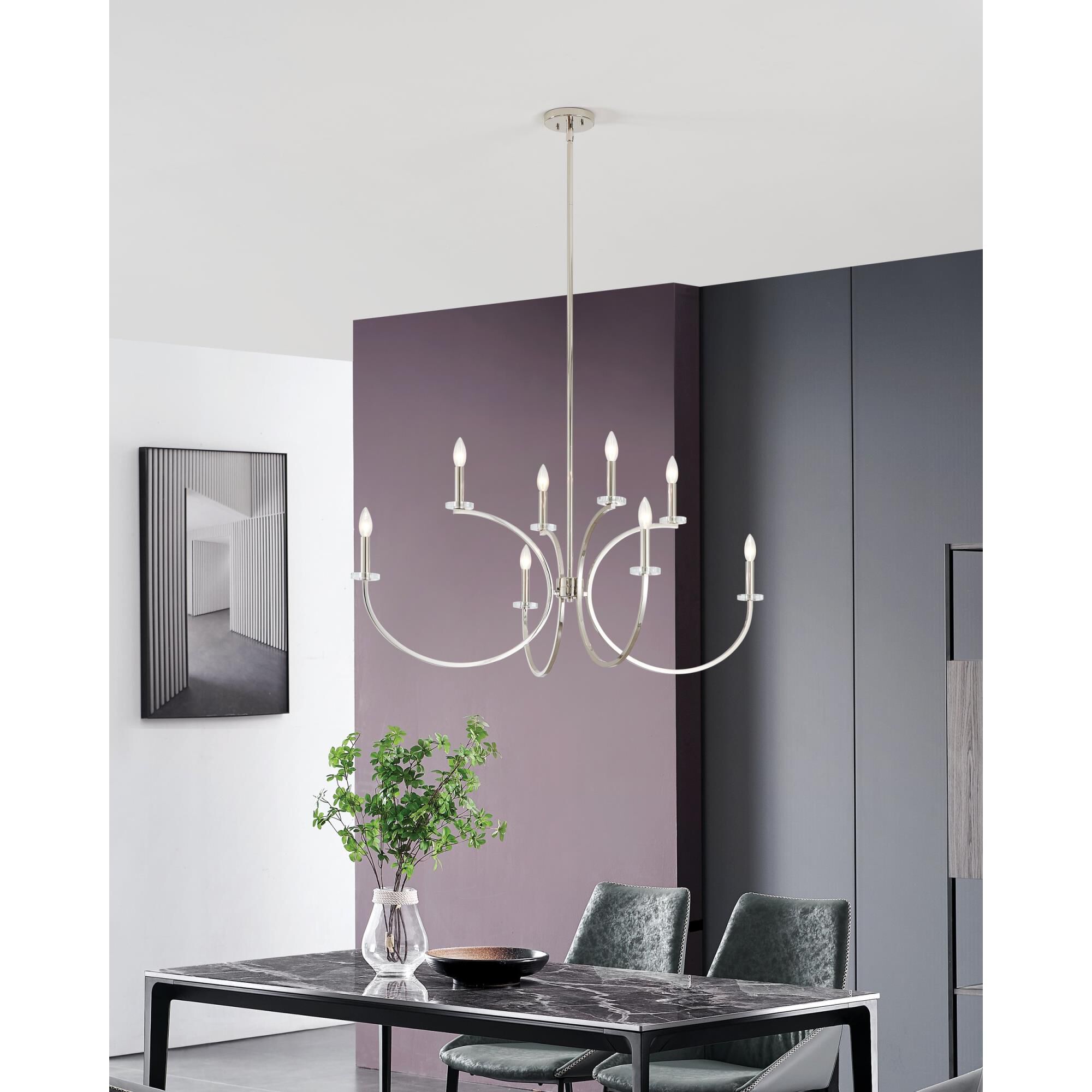 Shown in Polished Nickel finish