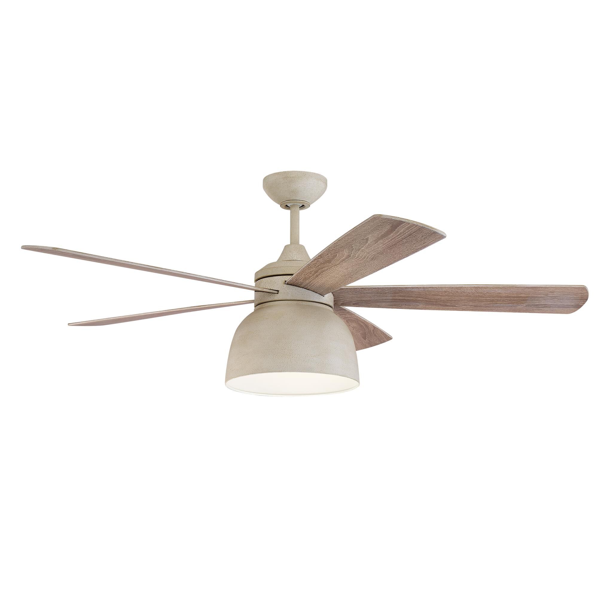 Ventura Outdoor Rated 52 Inch Ceiling Fan with Light Kit by Craftmade