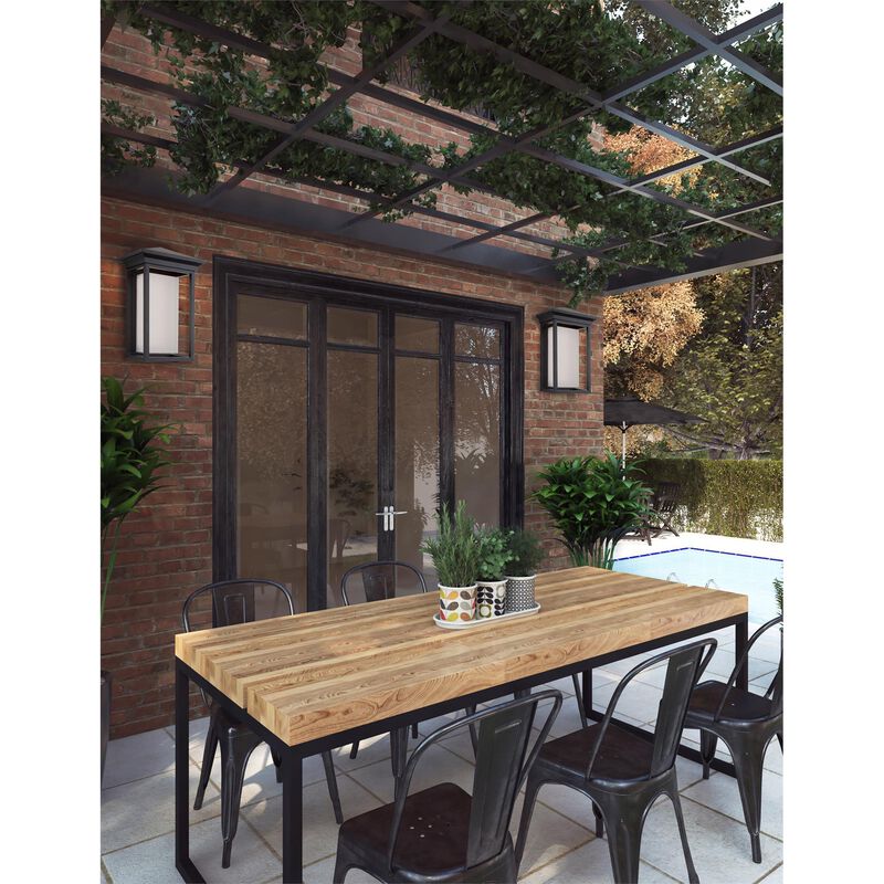 Overbrook 14 Inch Tall 1 Light LED Outdoor Wall Light by Artcraft