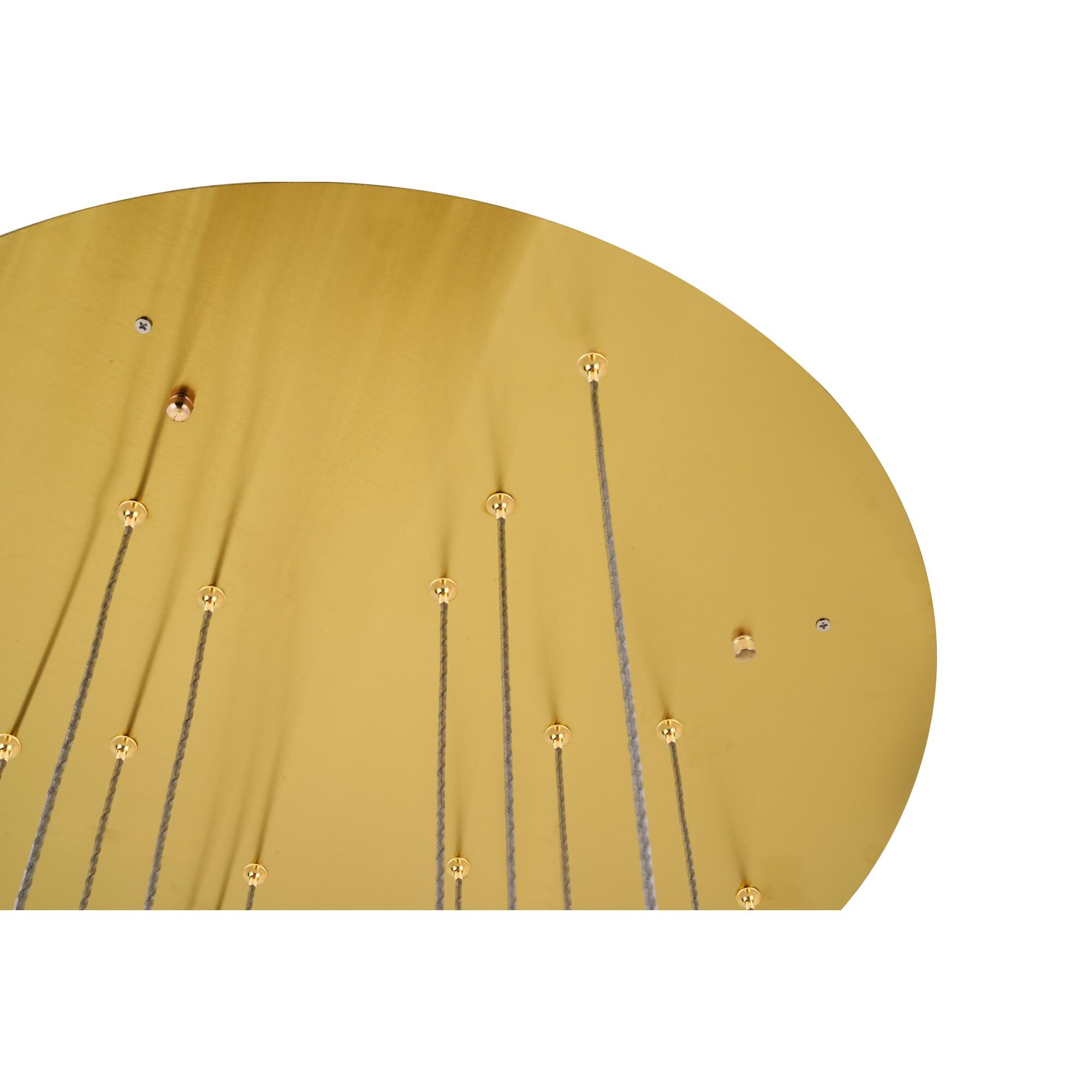 Shown in Gold finish and Clear Royal Cut crystal