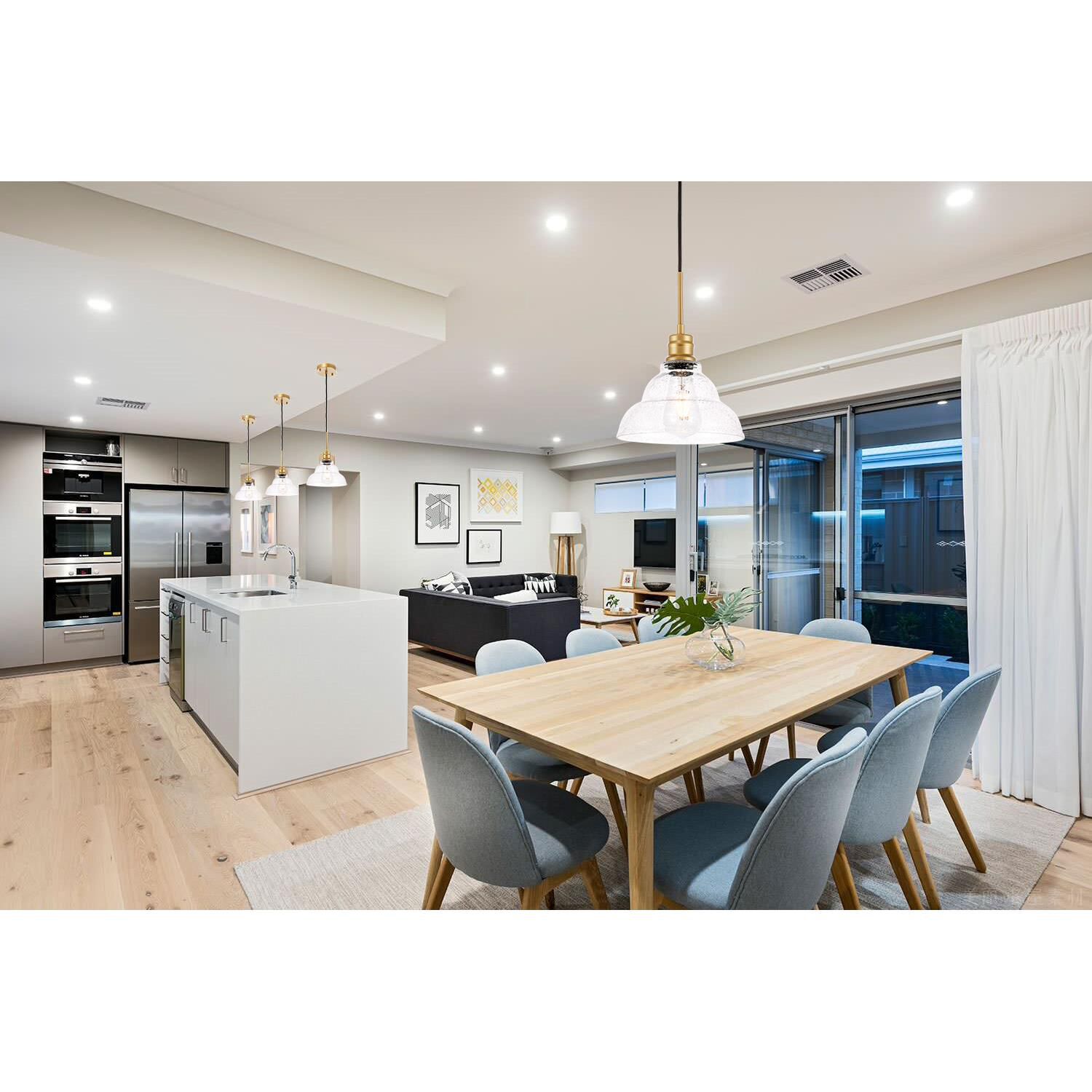 Gil 8 Inch Mini Pendant by Elegant Lighting