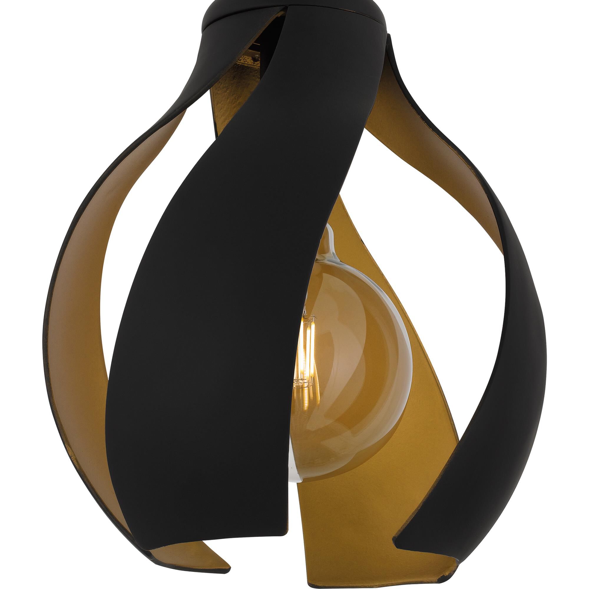 Kiko 11 Inch Semi Flush Mount by Quoizel