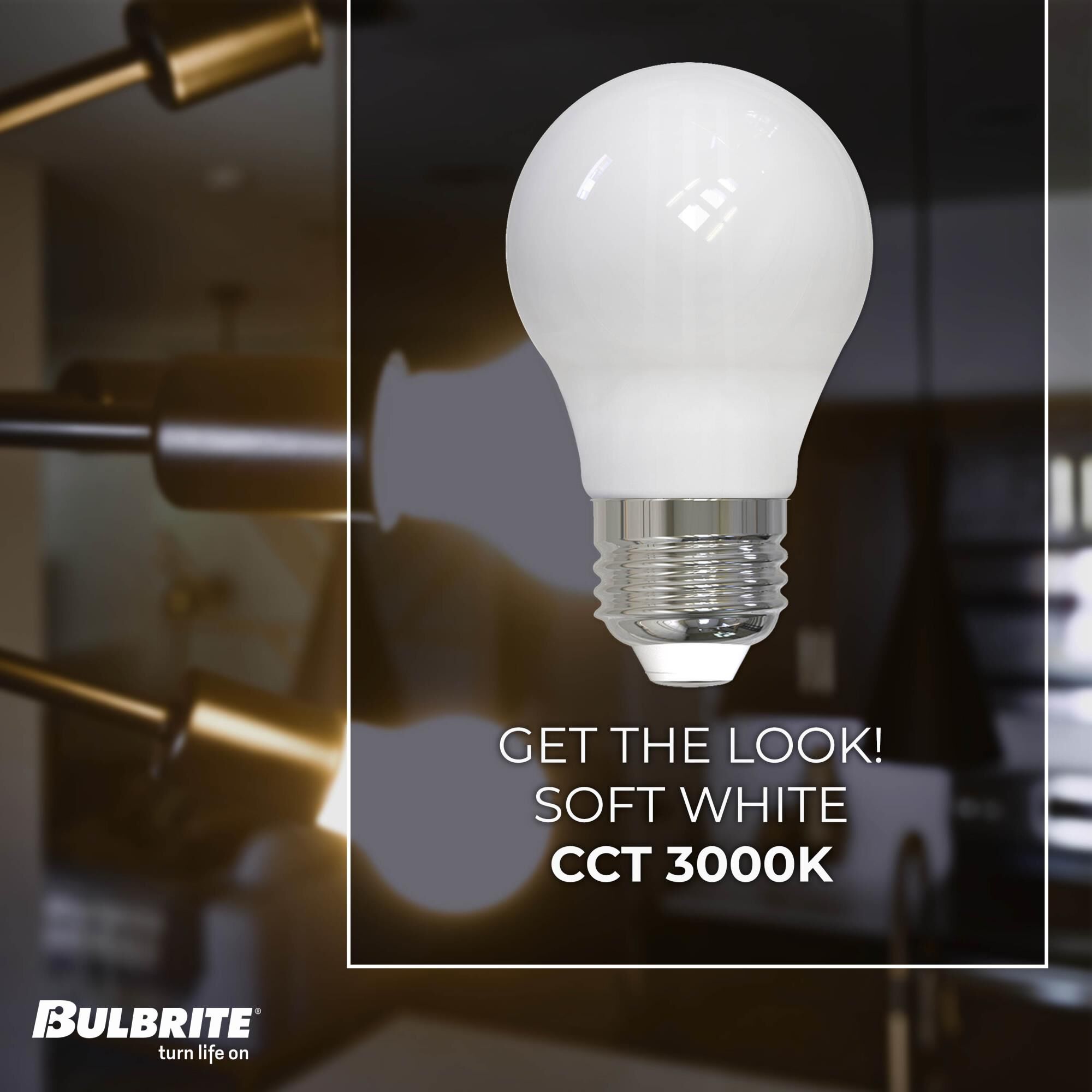 7 Watt 3000K A15 LED Light Bulb by Bulbrite