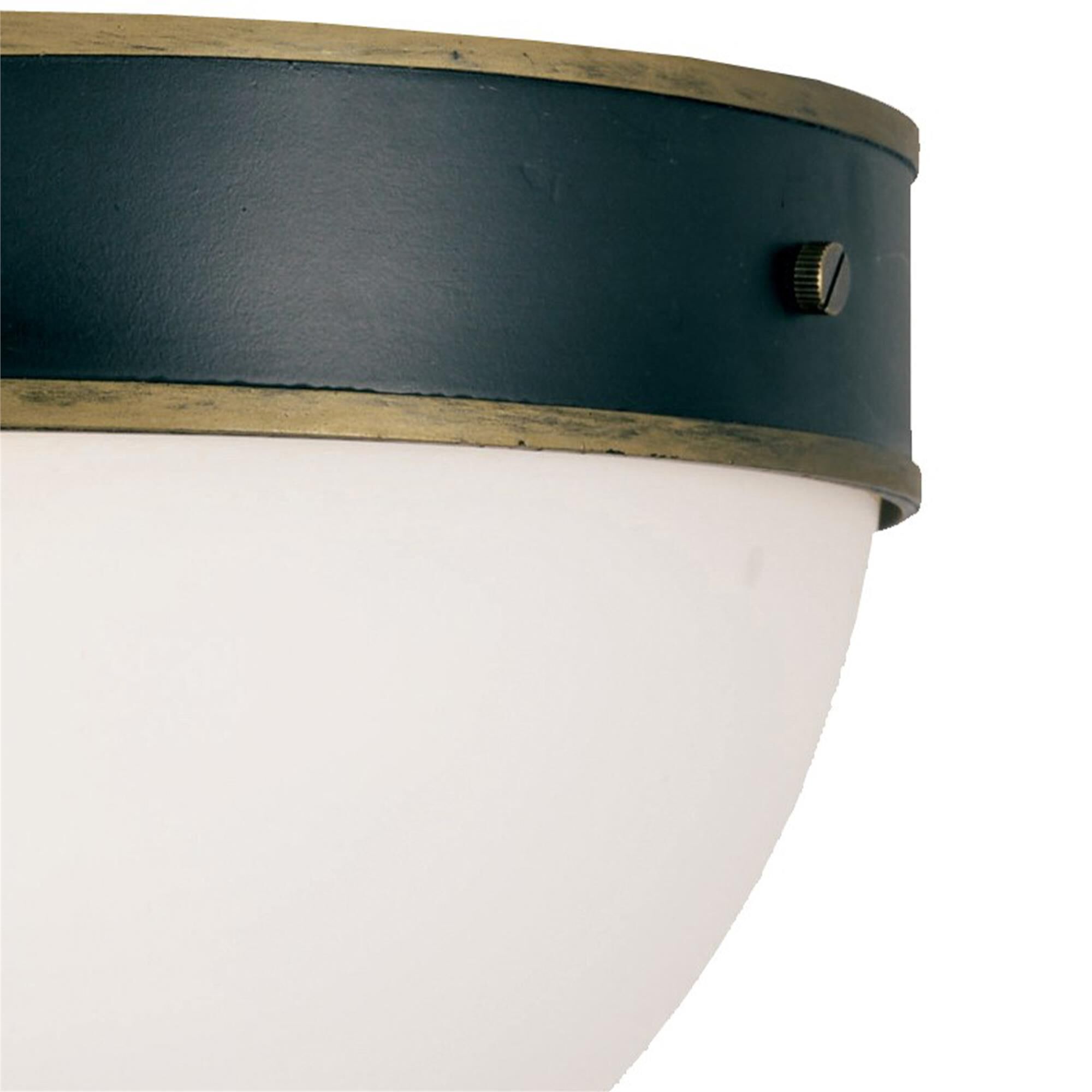 Brian Patrick Flynn Capsule 12 Inch 2 Light Outdoor Flush Mount,