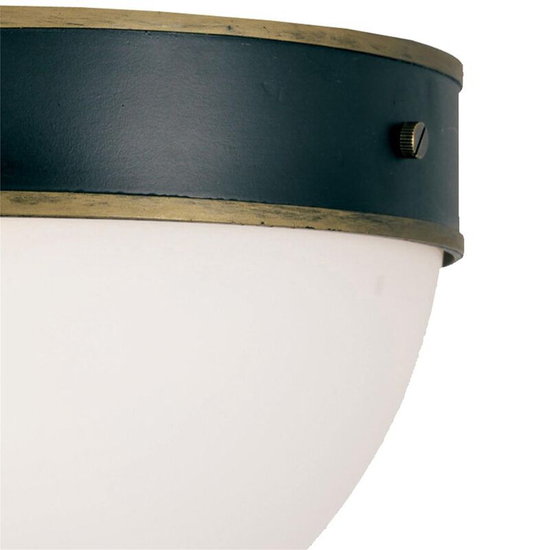 Brian Patrick Flynn Capsule 12 Inch 2 Light Outdoor Flush Mount by Crystorama