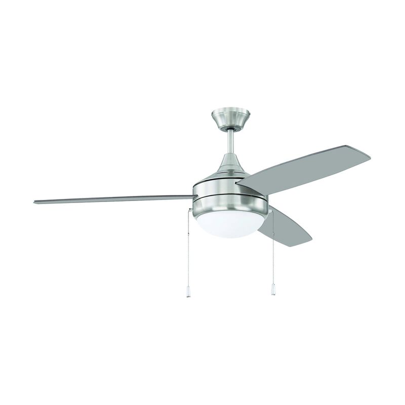 Phaze 52 Inch 3 Blade Ceiling Fan with Light Kit by Craftmade