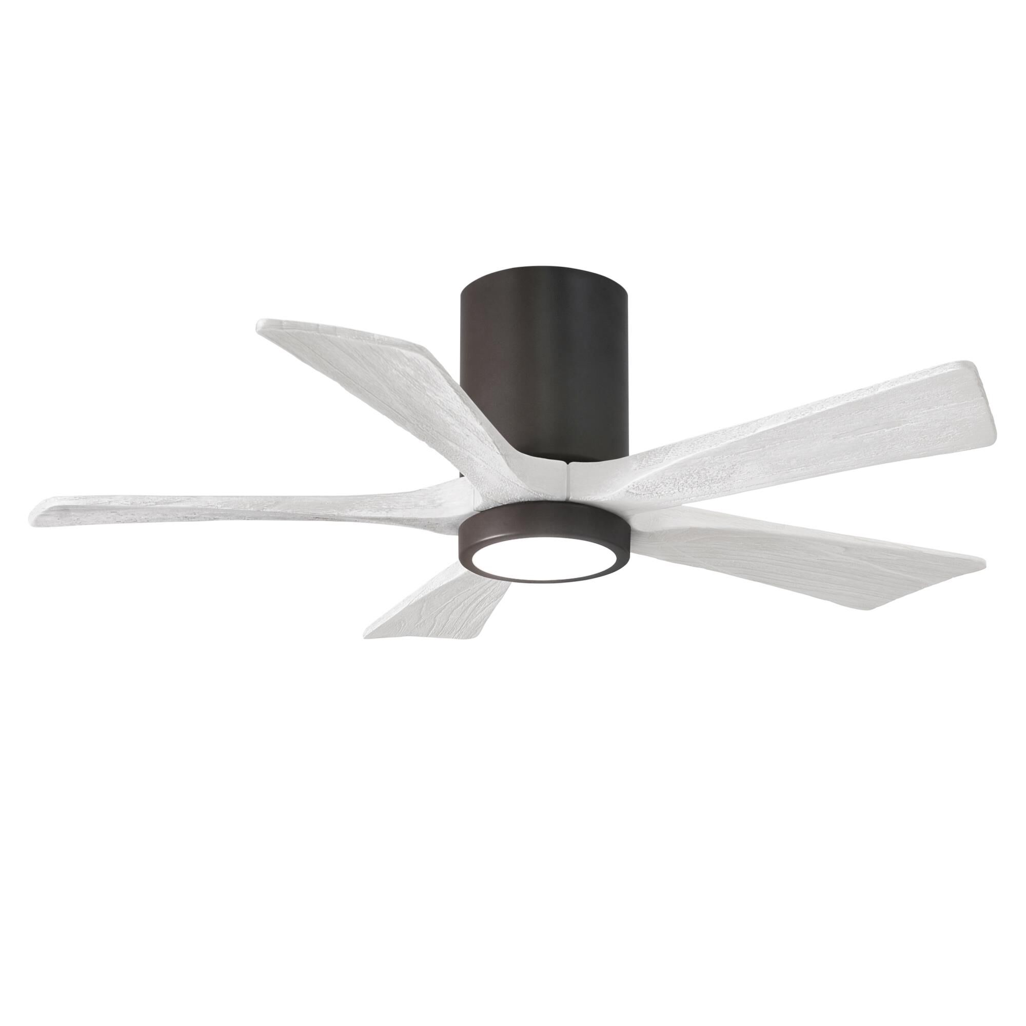 Irene 42 Inch Flush Mount Fan with Light Kit by Matthews Fan Company