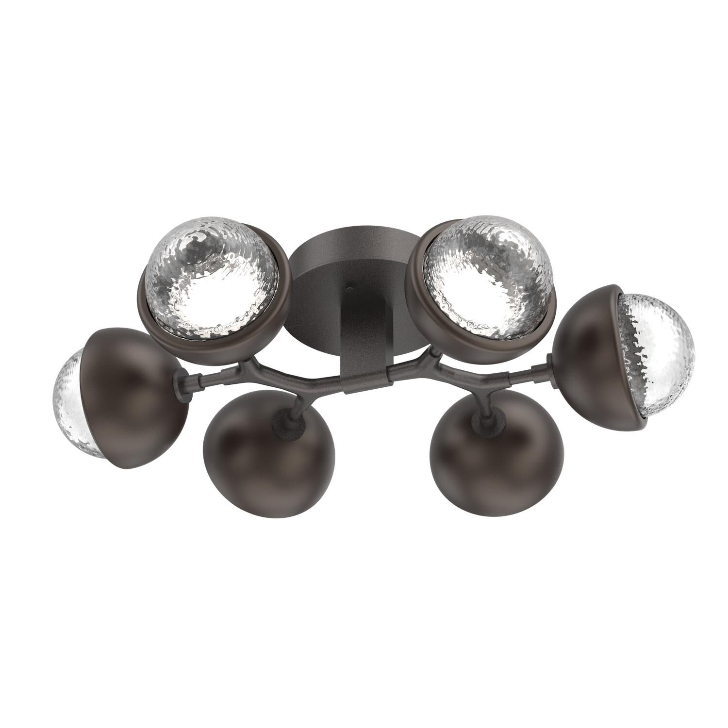 Levi Wilson Cabochon 27 Inch Flush Mount by Hammerton Studio