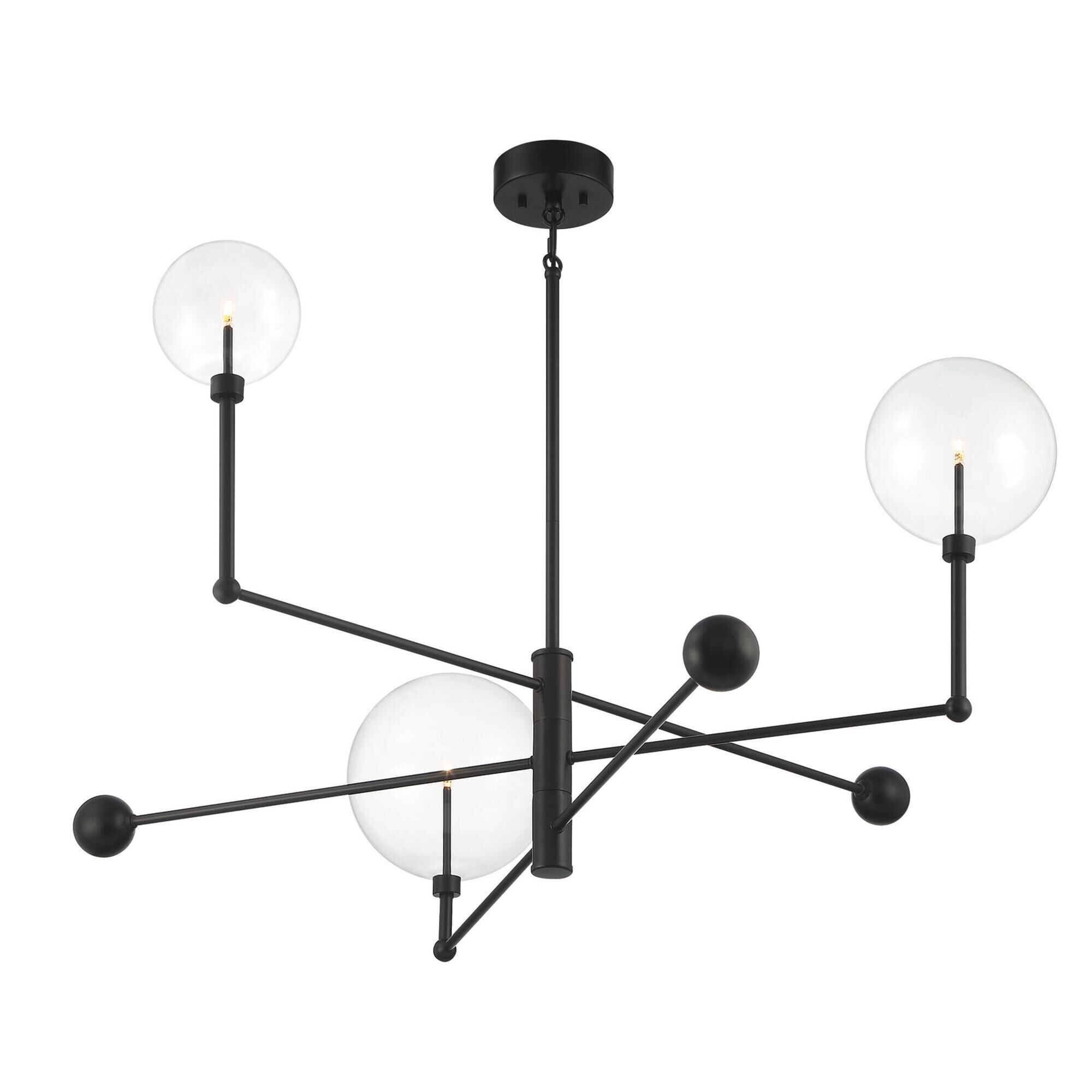 Shown in English Bronze finish and Clear glass