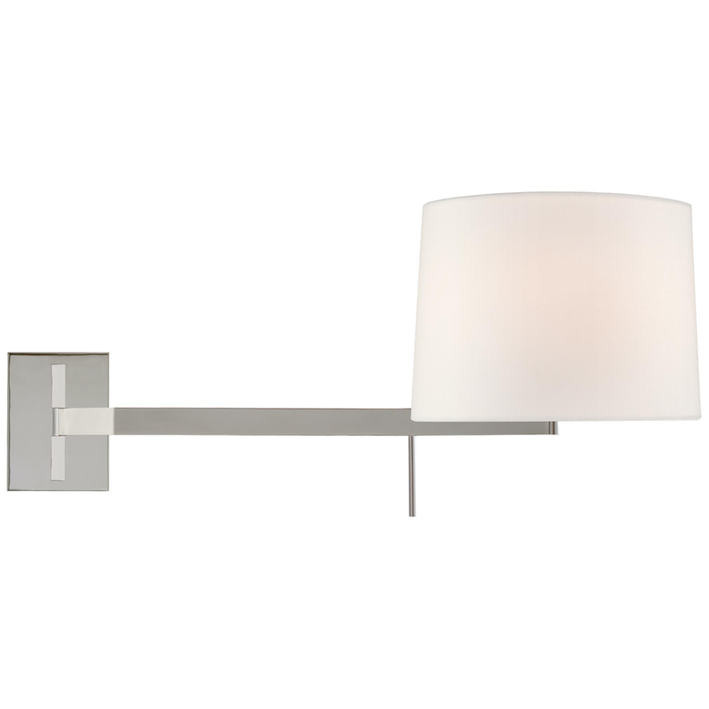 Visual Comfort Signature Collection Barbara Barry Sweep 13 Inch Wall Sconce