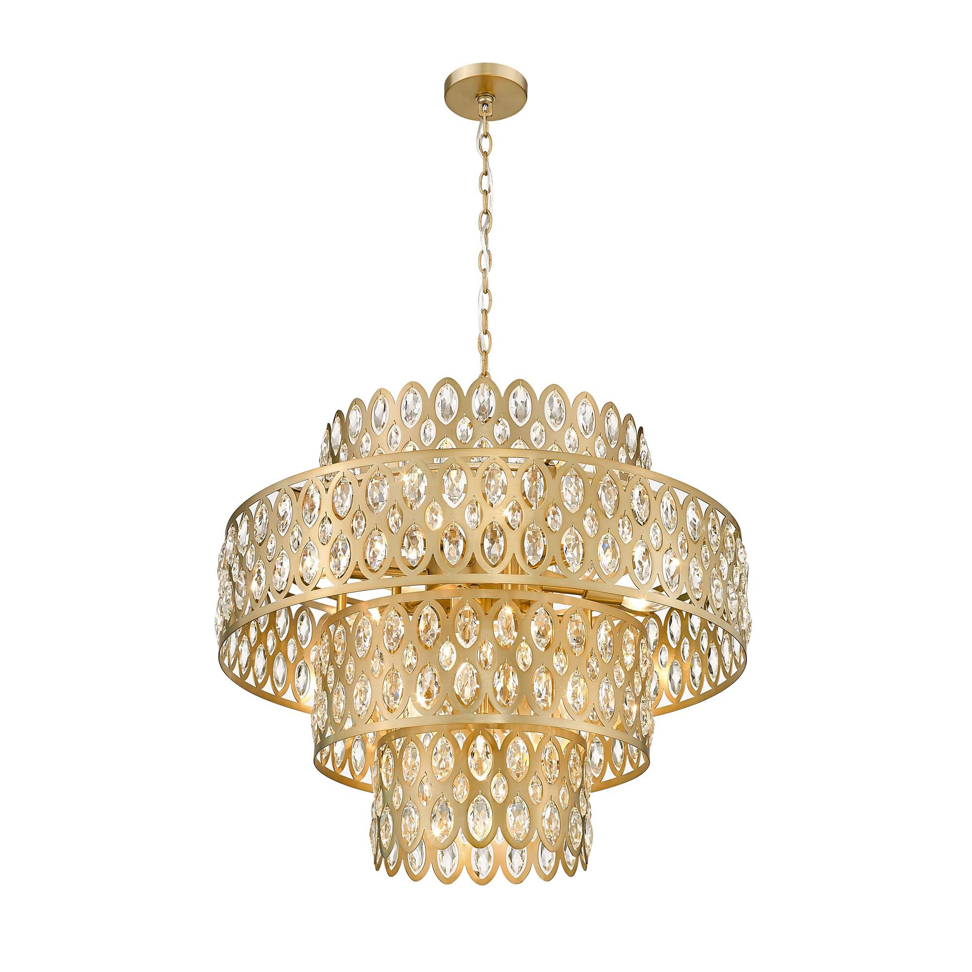 Shown in Heirloom Brass finish