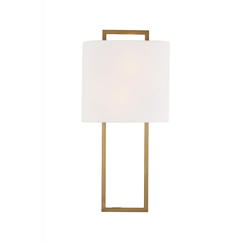 Fremont Large 2 Light Wall Sconce by Crystorama