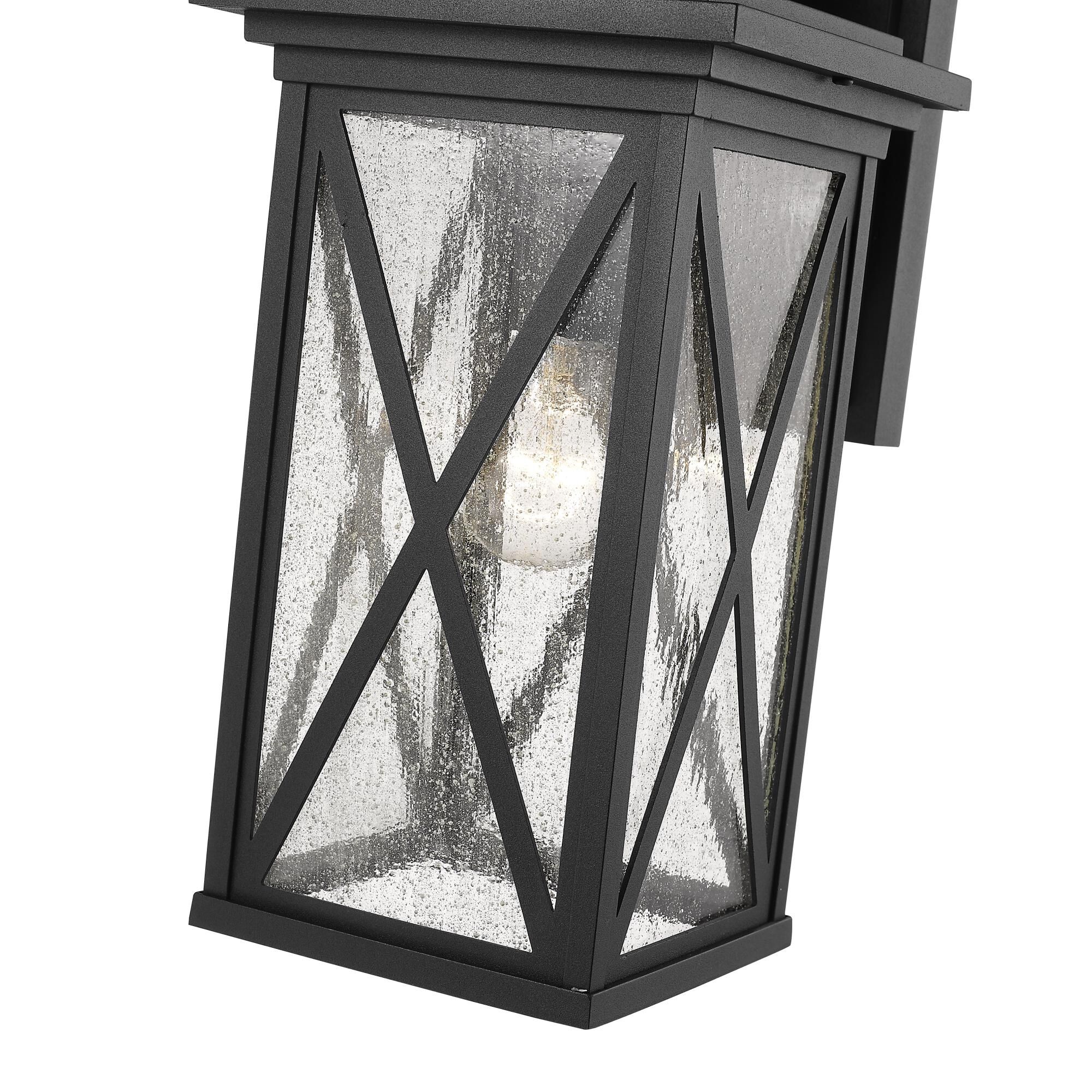 Z-Lite Brookside 15 Inch Tall Outdoor Wall Light