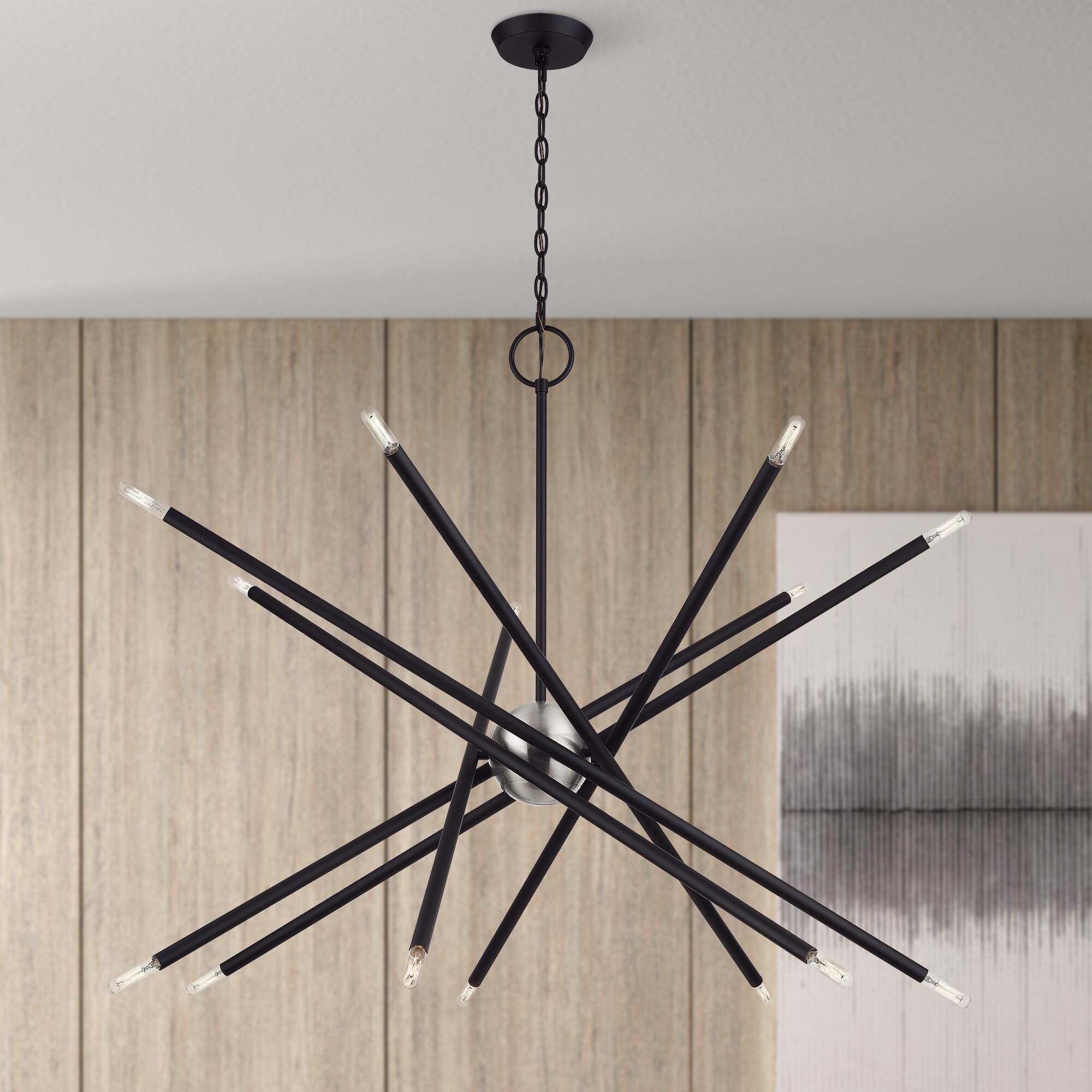 Shown in Black finish