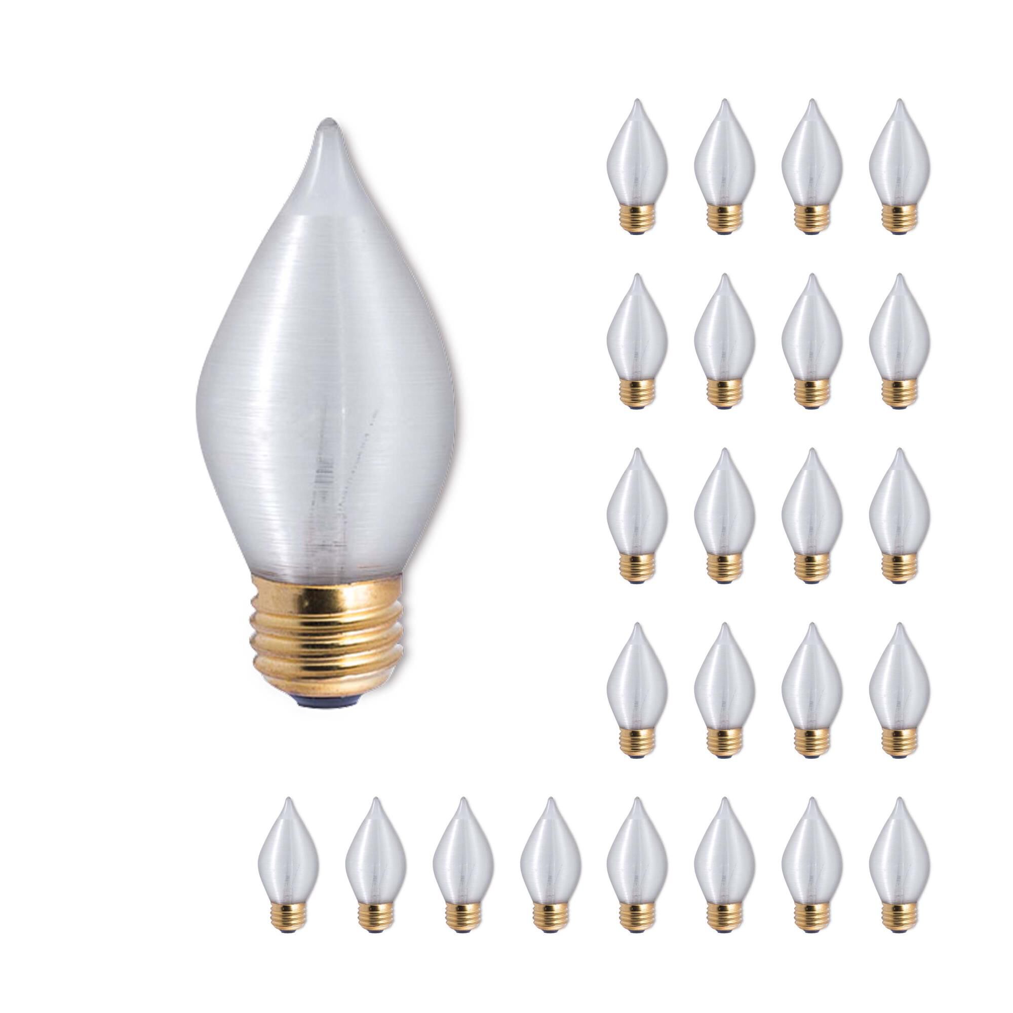 40 Watt 0K C15 Incandescent Light Bulb by Bulbrite