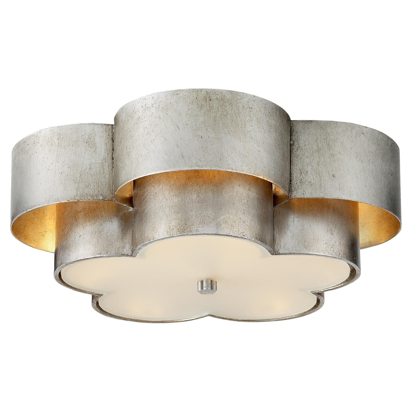 AERIN Arabelle 19 Inch 4 Light Flush Mount by Visual Comfort Signature Collection