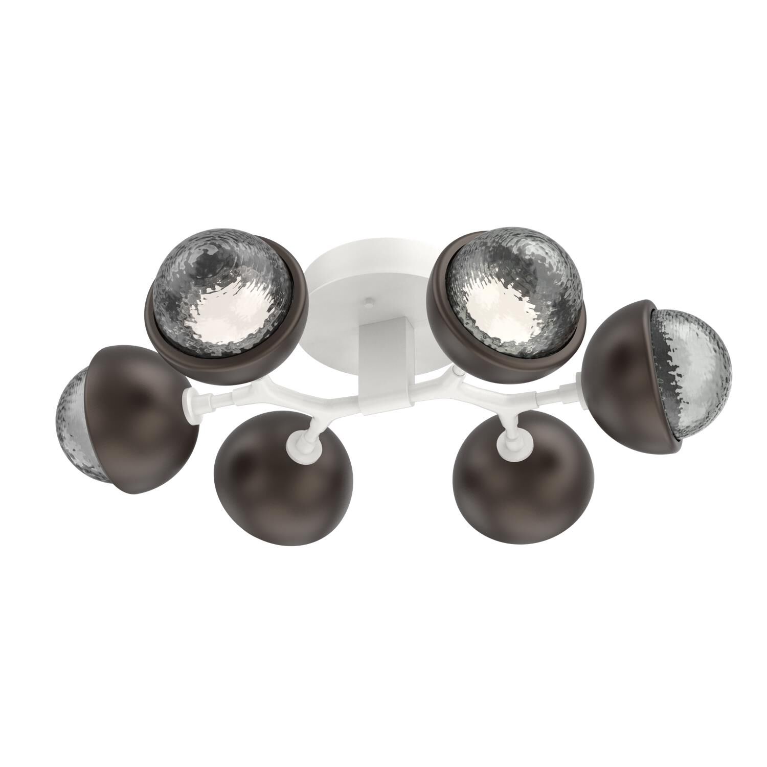 Levi Wilson Cabochon 27 Inch Flush Mount by Hammerton Studio