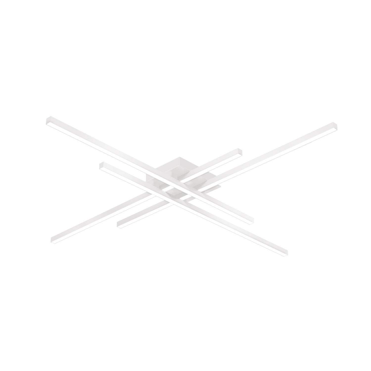 Shown in White finish and Acrylic shade