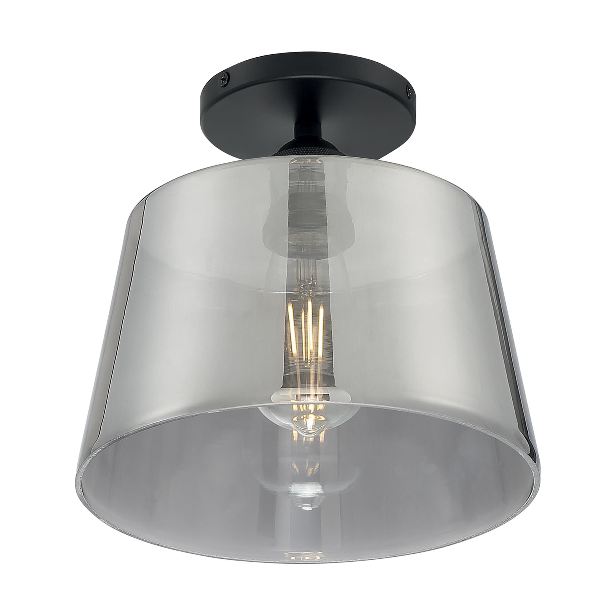 Motif 10 Inch 1 Light Semi Flush Mount by Nuvo Lighting