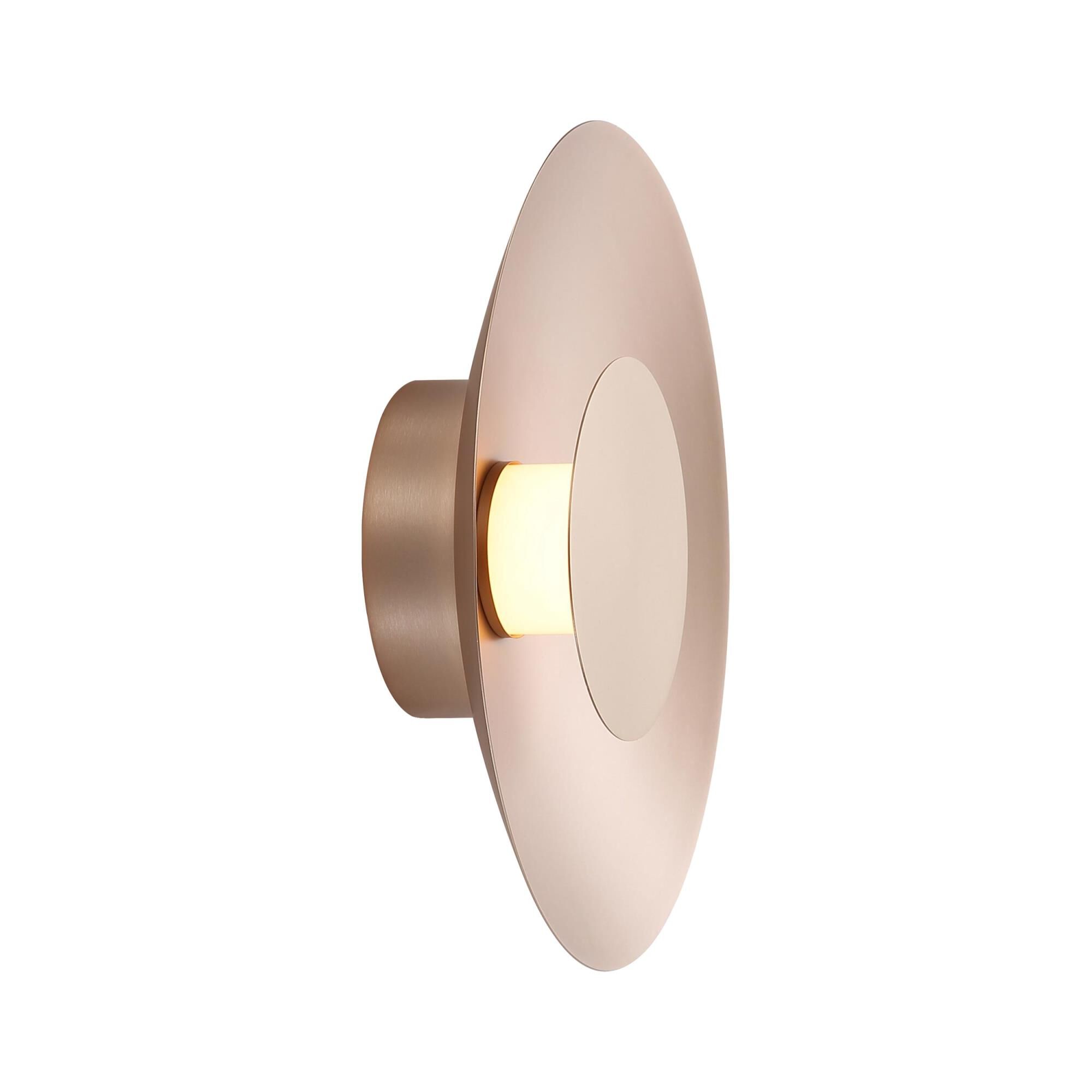 Shown in French Gold finish and French Gold shade