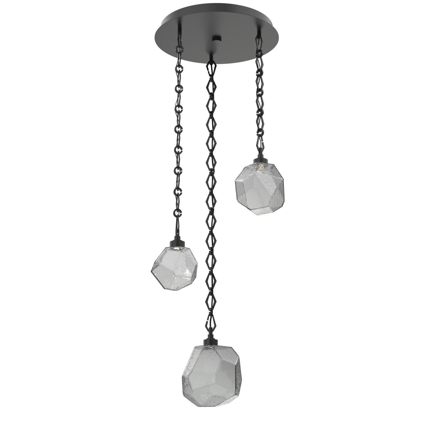 Levi Wilson Gem 21 Inch Multi Light Pendant by Hammerton Studio