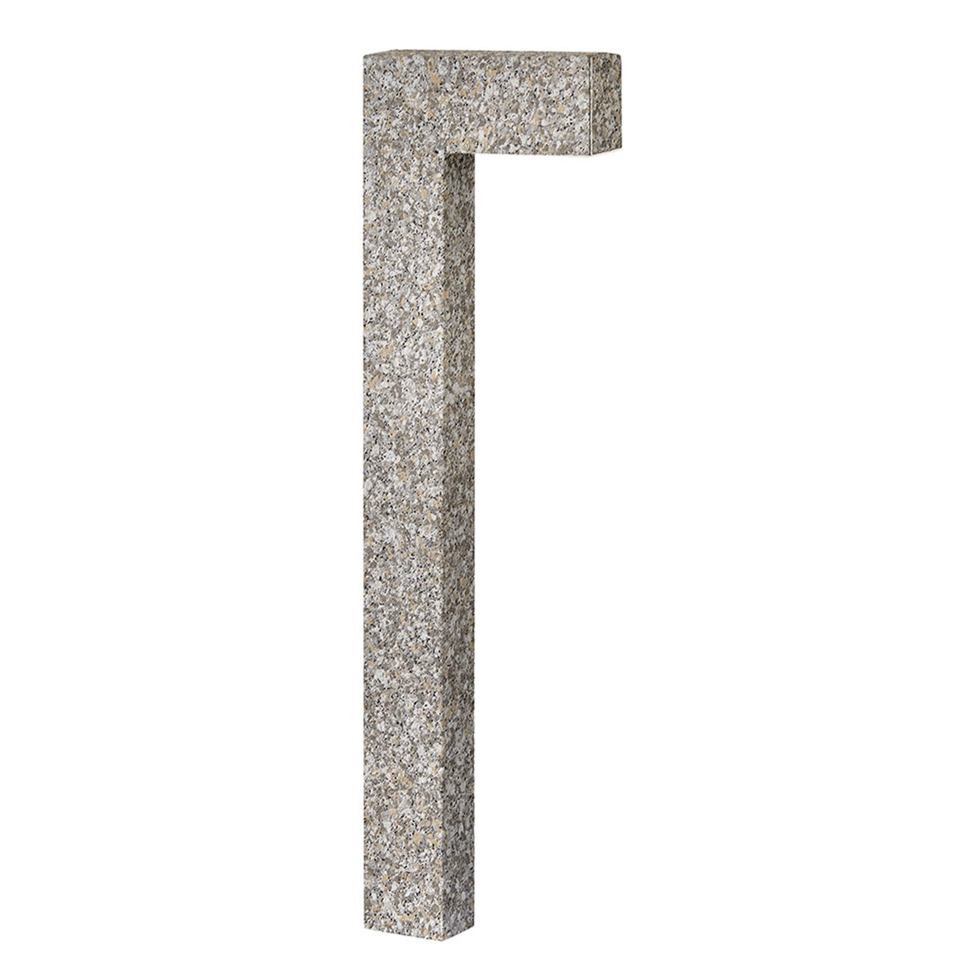 Shown in Quarry Stone finish and Etched Lens glass