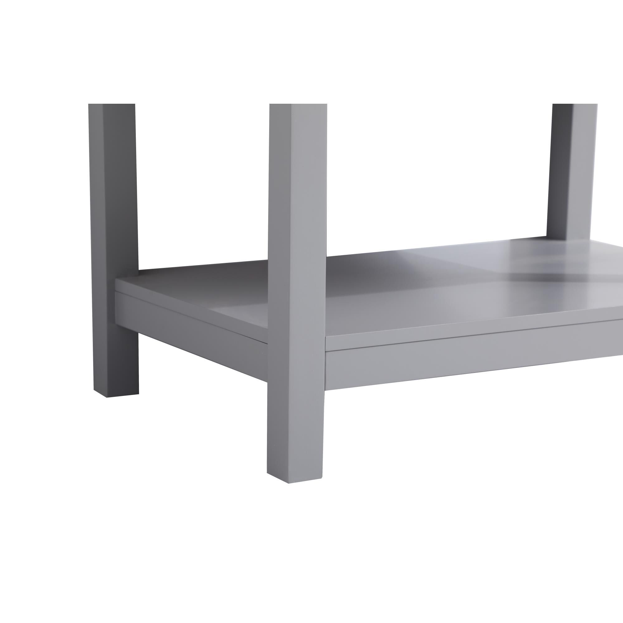 Shown in Grey finish