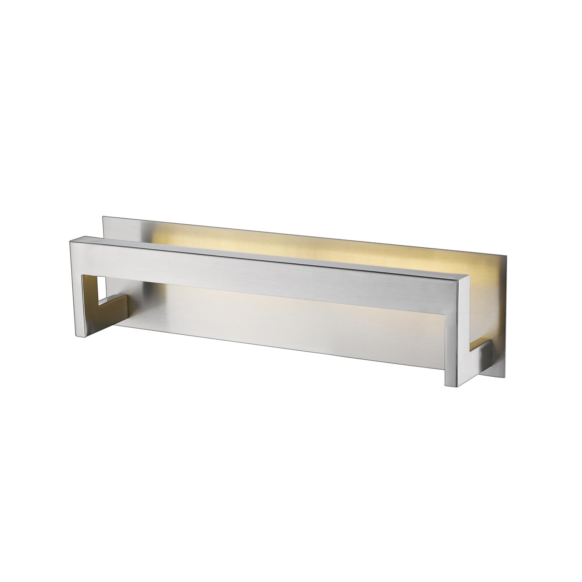 Shown in Brushed Nickel finish and Acrylic glass and Acrylic shade