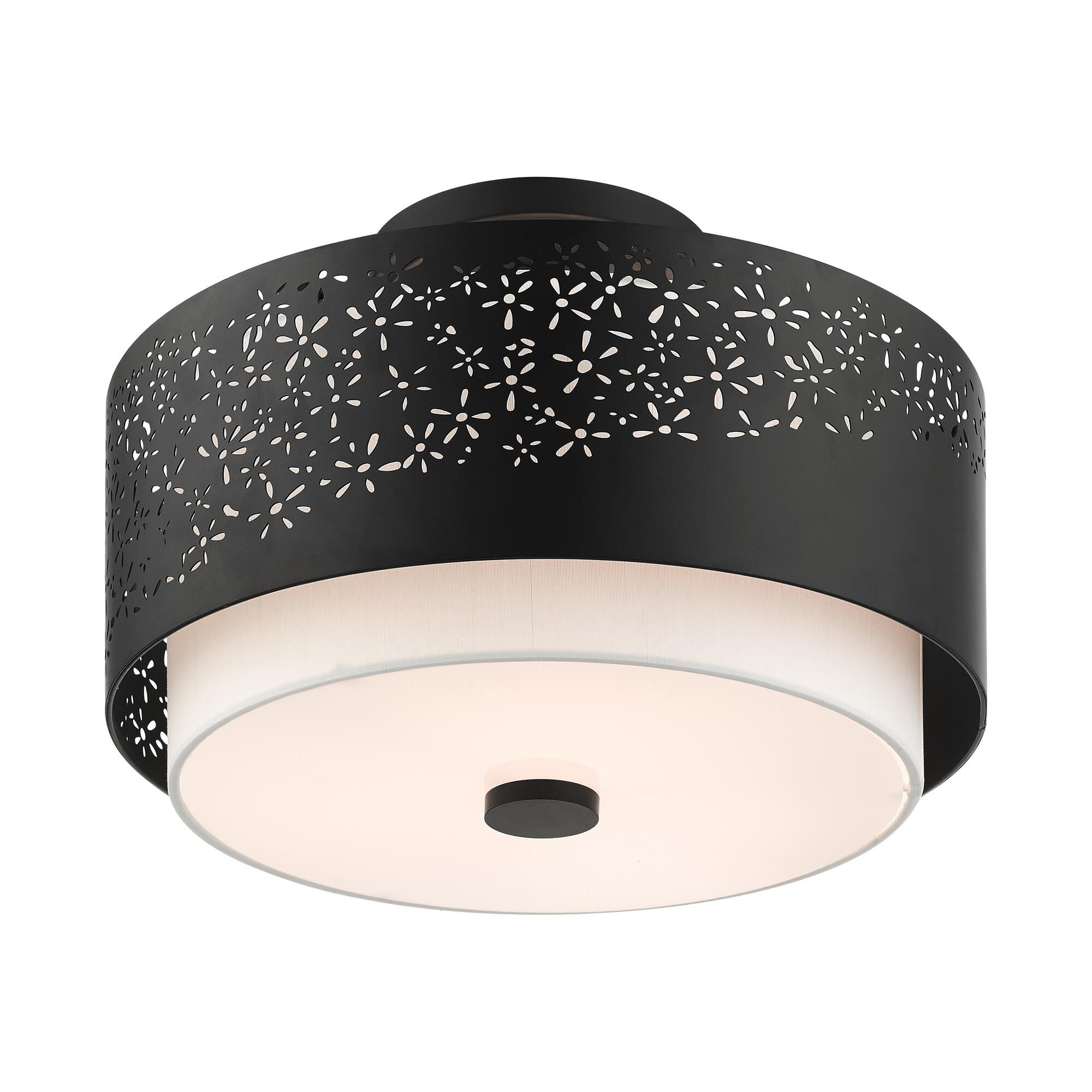 Noria 3 Light Semi Flush Mount by Livex Lighting