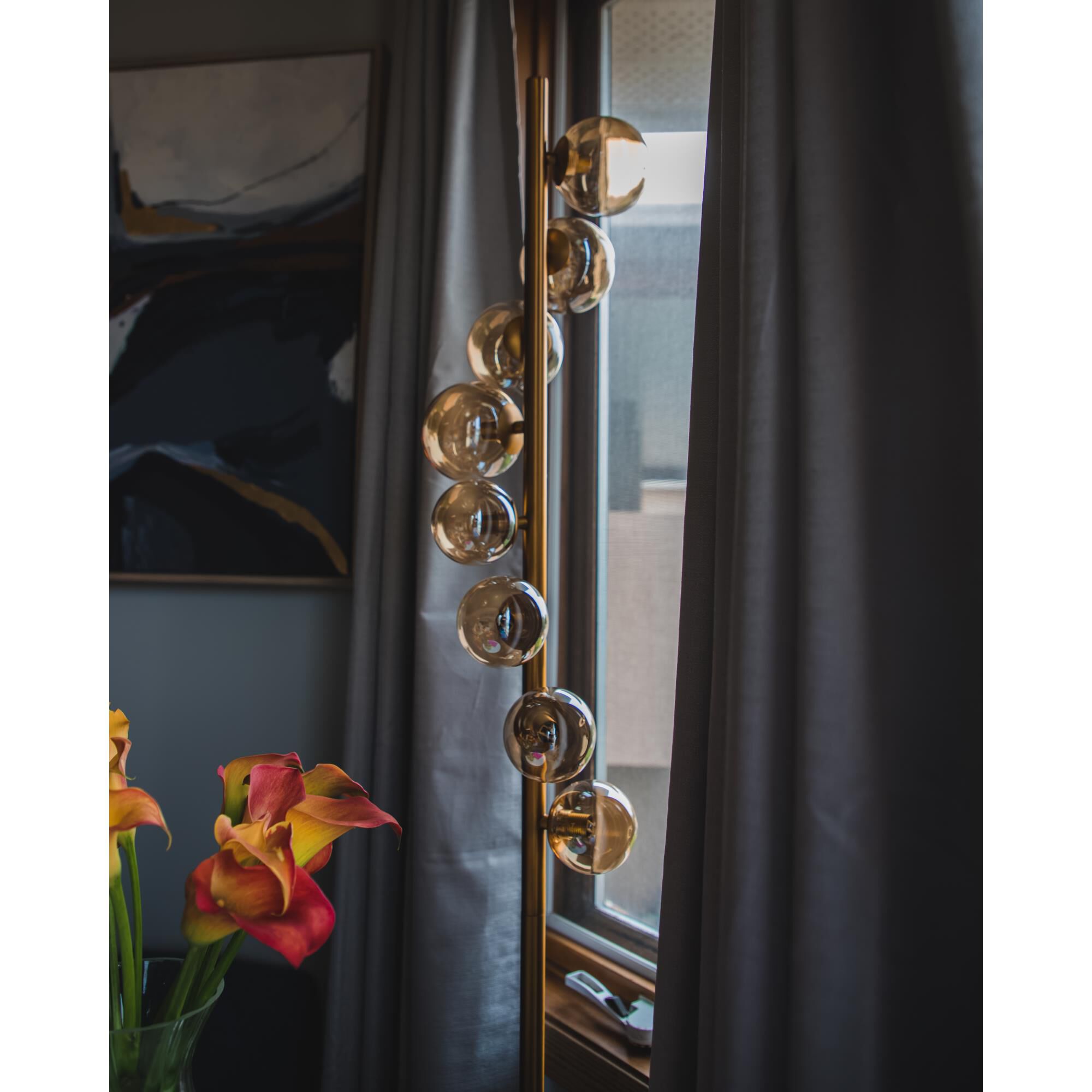 Glasgow 63 Inch Floor Lamp by Dainolite