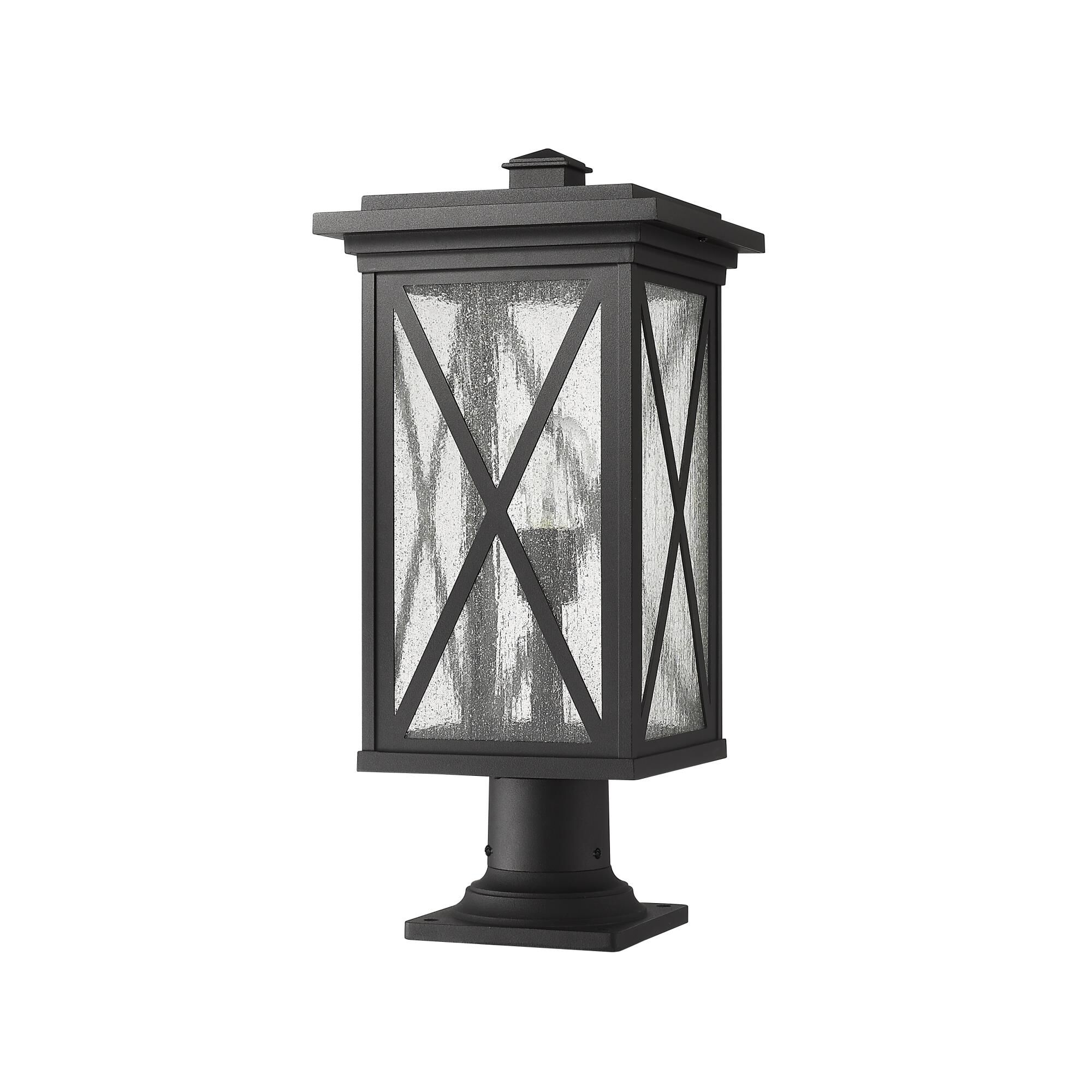 Z-Lite Brookside 21 Inch Tall Outdoor Pier Lamp