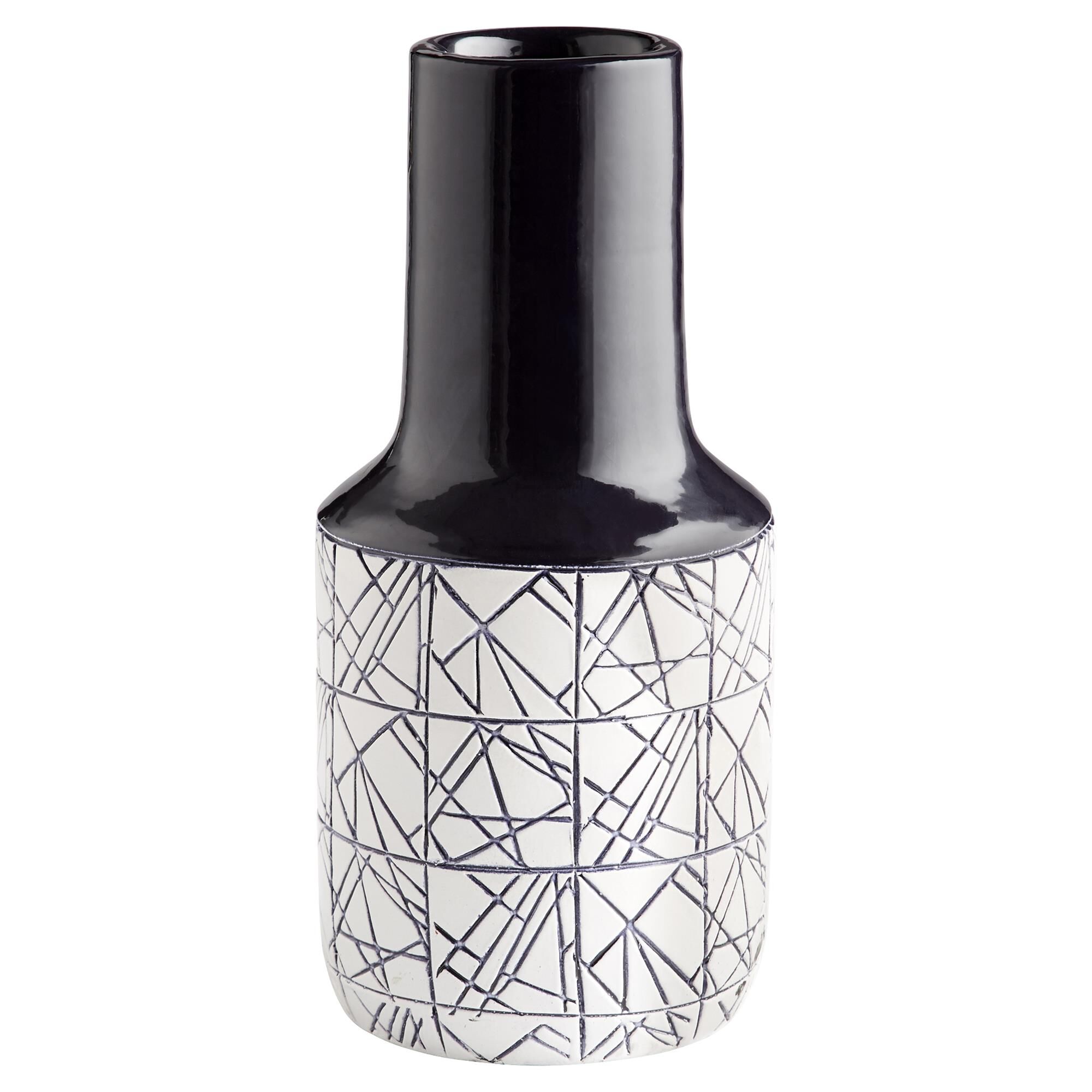 Dark Zenith Vase -LG Vase-Urn by Cyan Designs